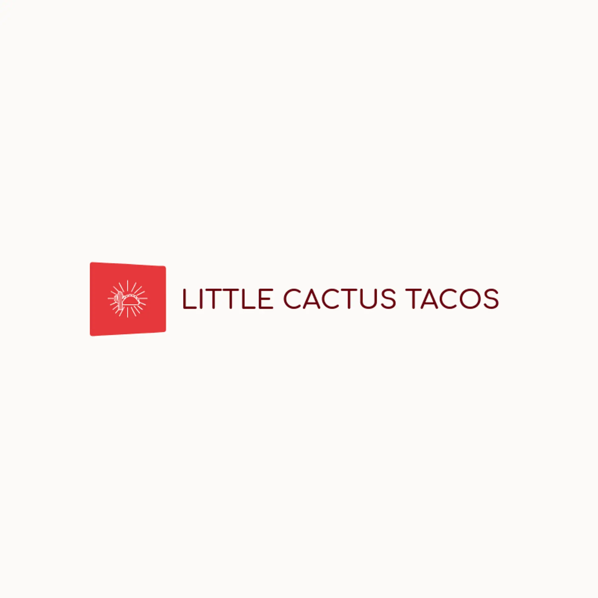 Little Cactus Tacos logo for taco