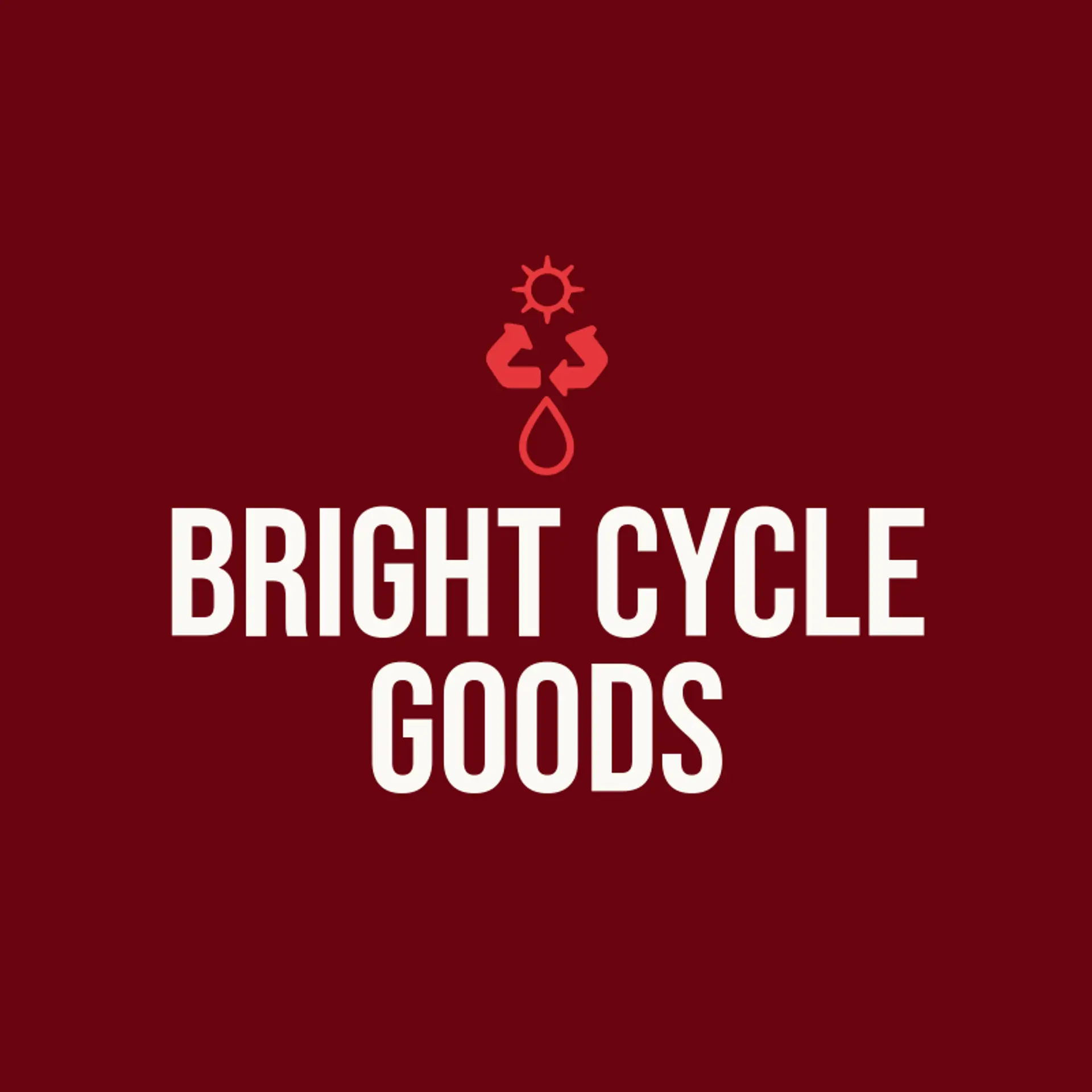 Bright Cycle Goods logo for recycle