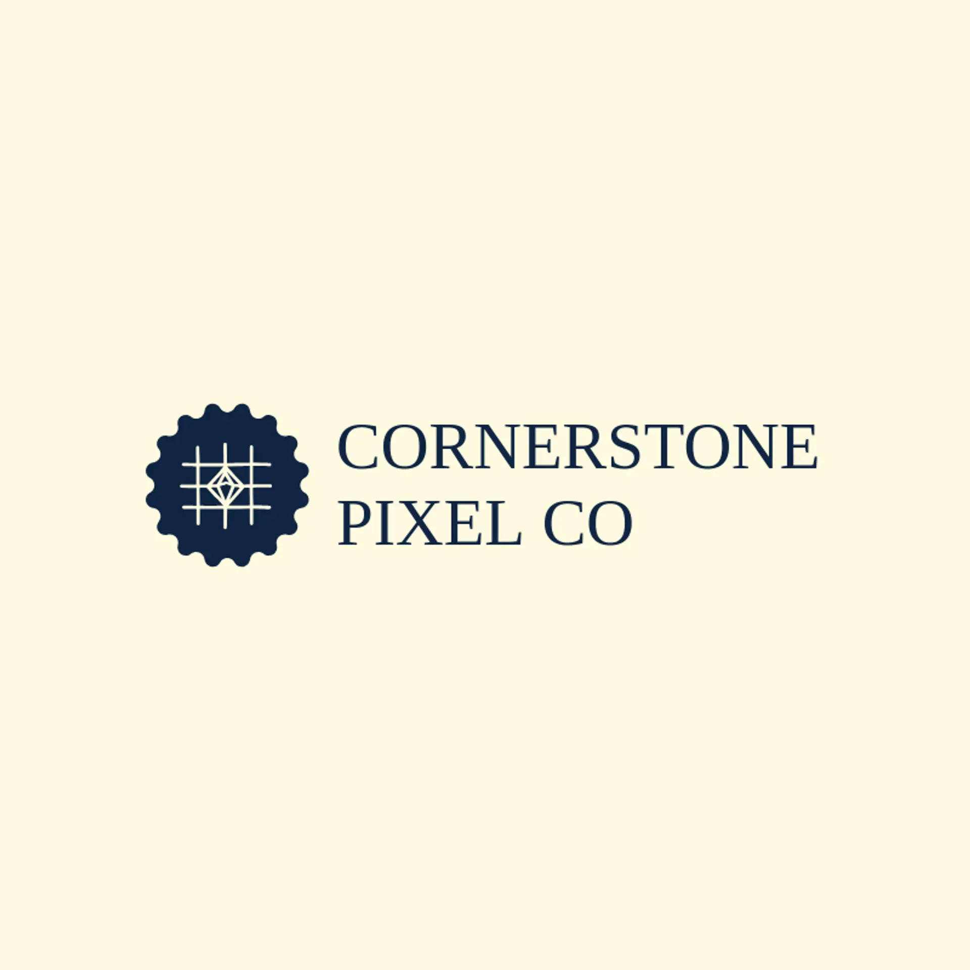 Cornerstone Pixel Co logo for grid