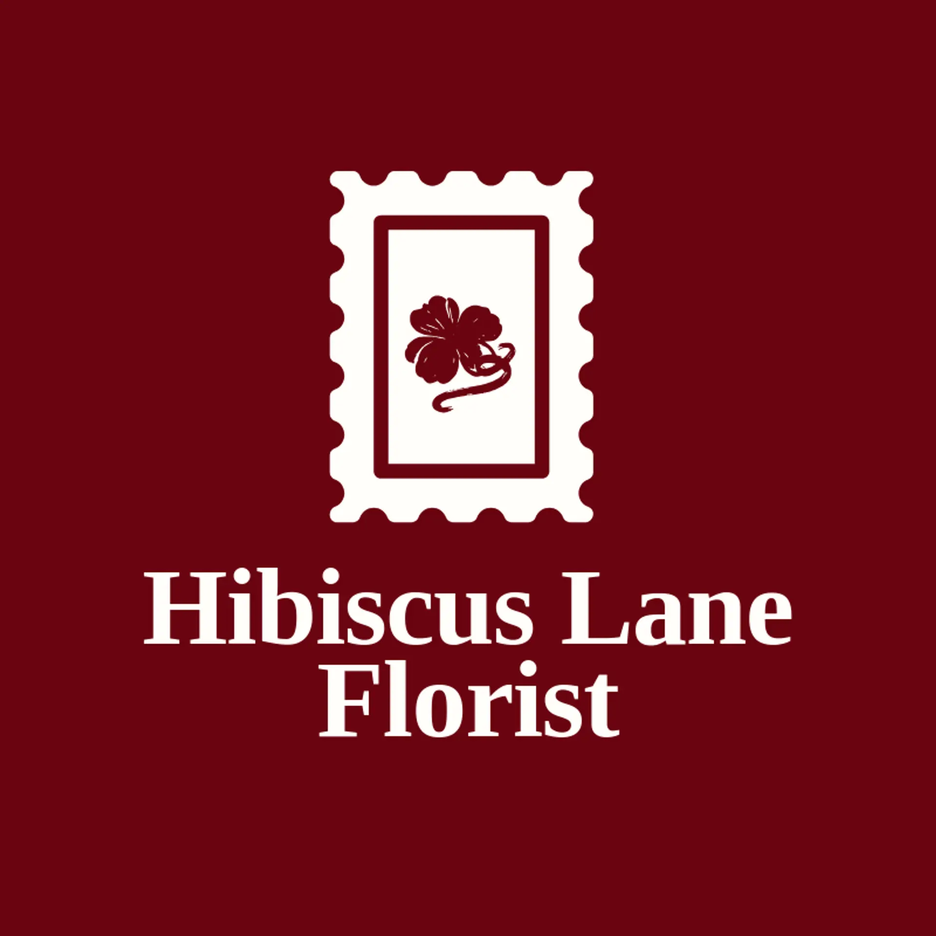 Hibiscus Lane Florist logo for hibiscus