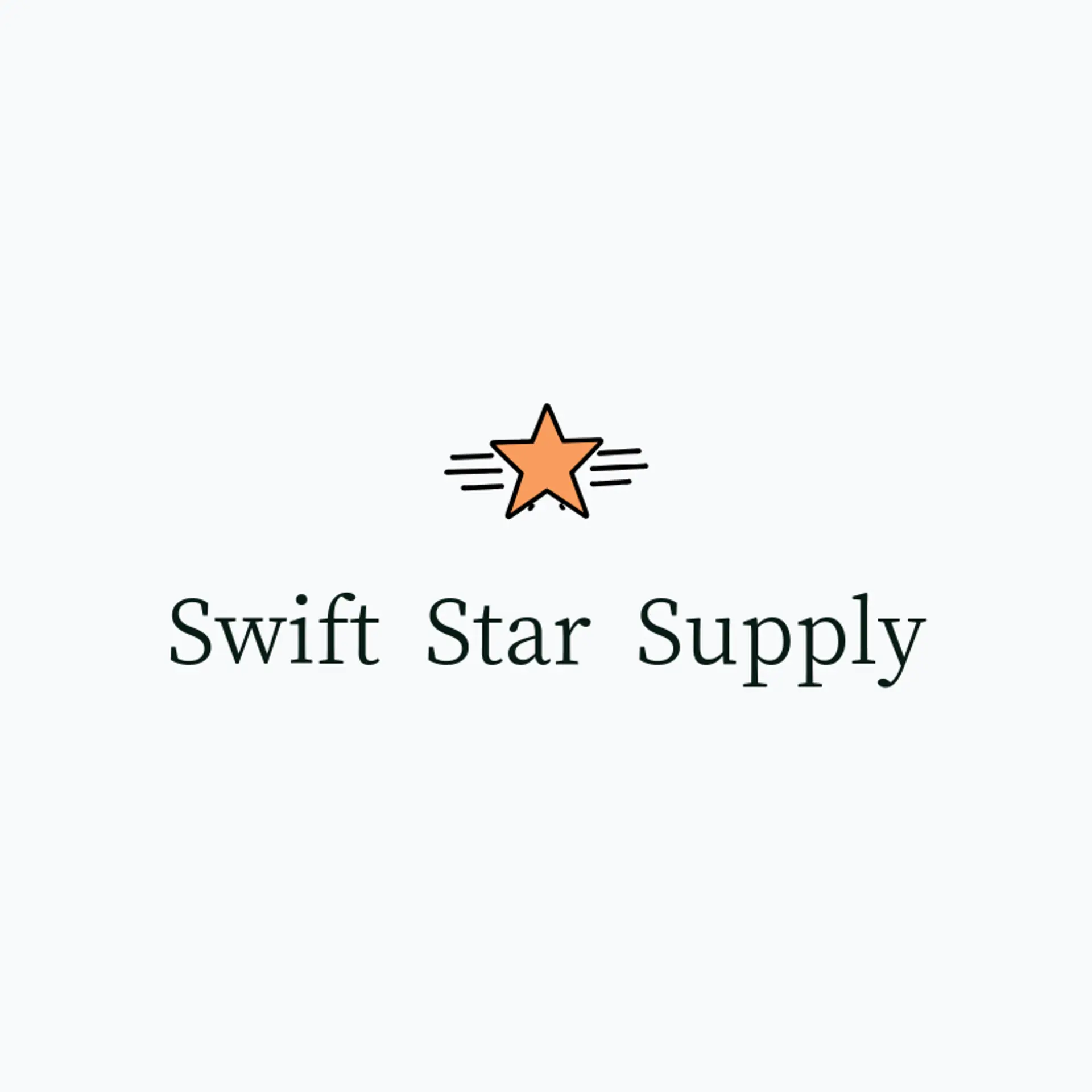 Swift Star Supply logo for star