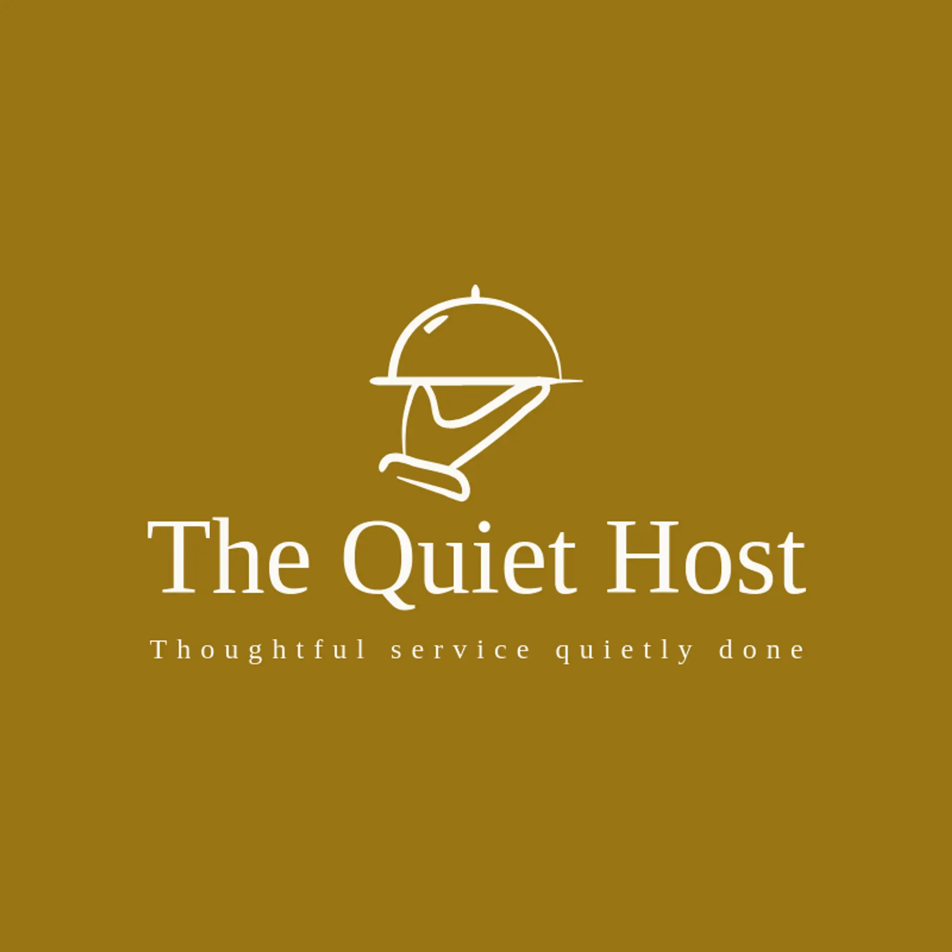 The Quiet Host logo for butler