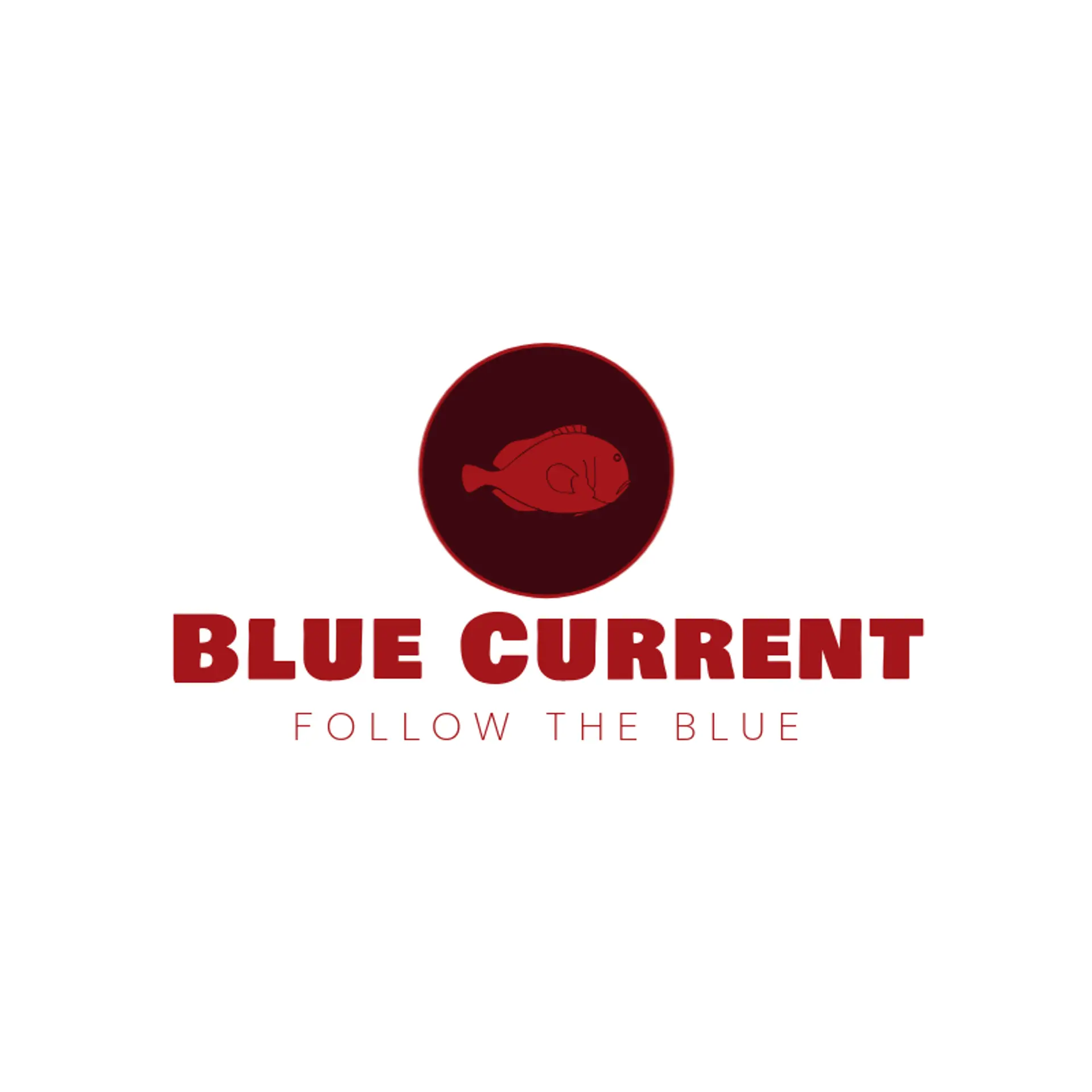 Blue Current logo for reef