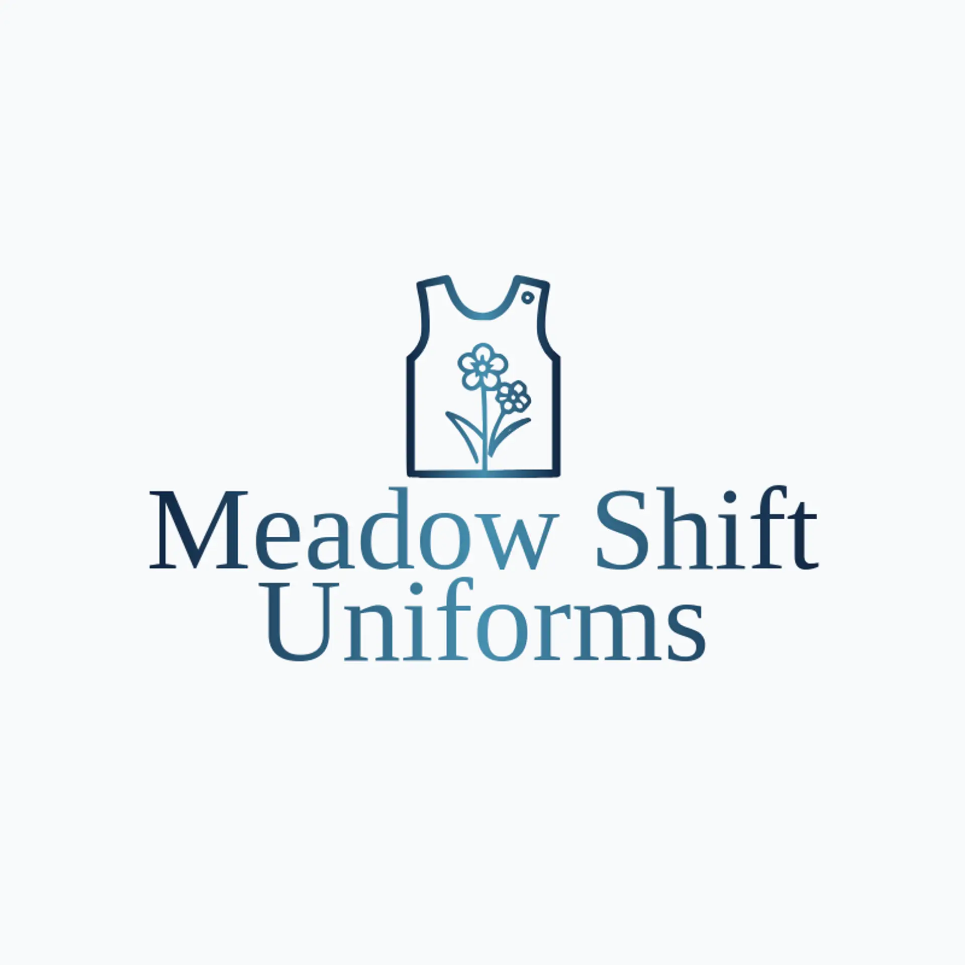 Meadow Shift Uniforms logo for scrub