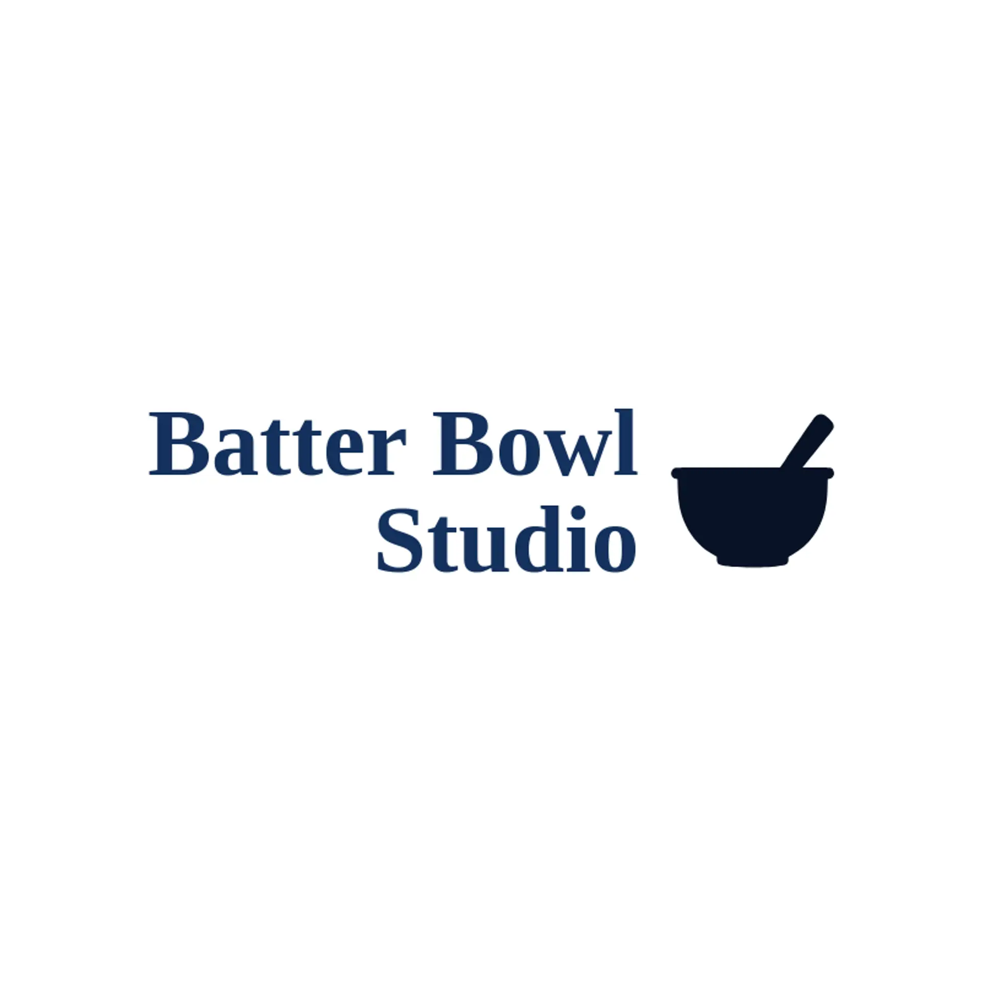 Batter Bowl Studio logo for baking