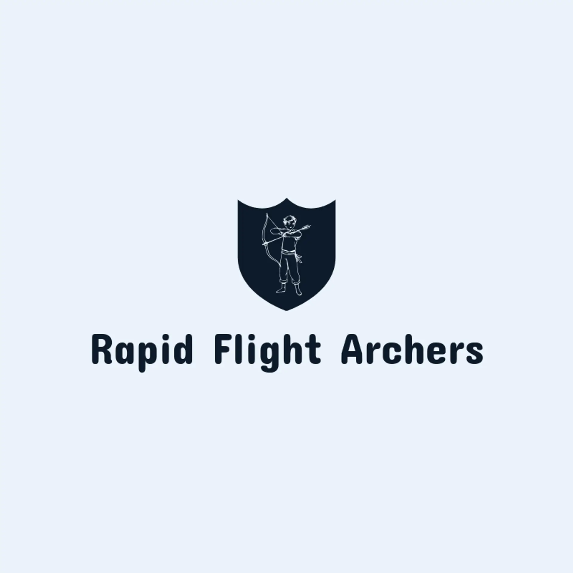Rapid Flight Archers logo for archer