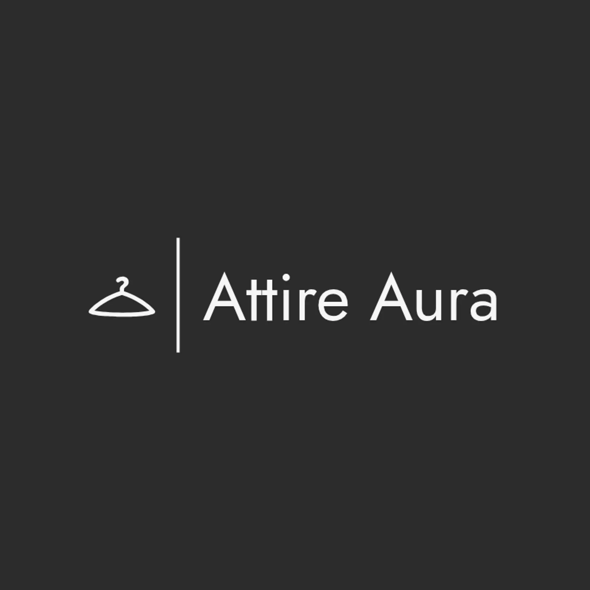 Attire Aura logo for designer fashion