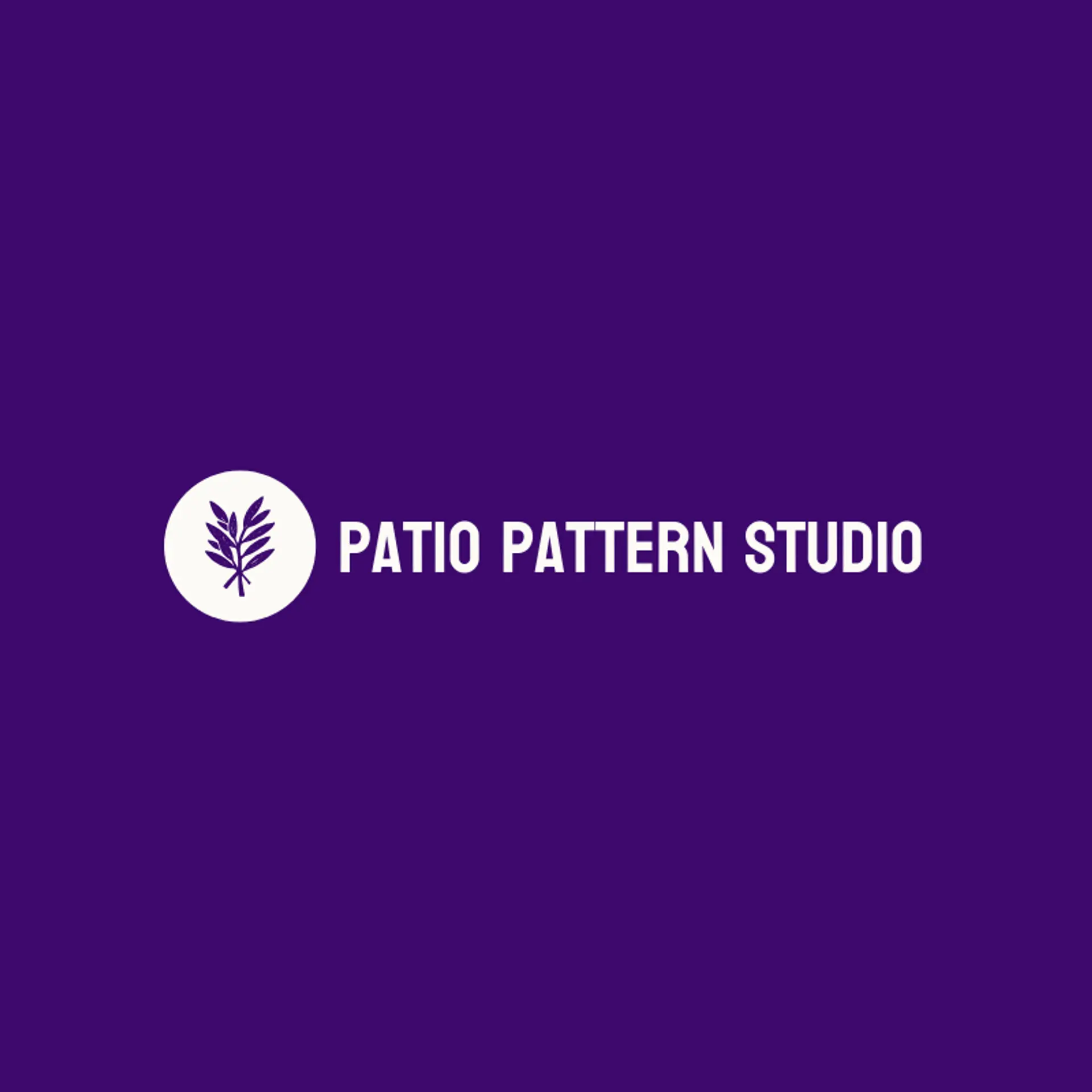 Patio Pattern Studio logo for spanish