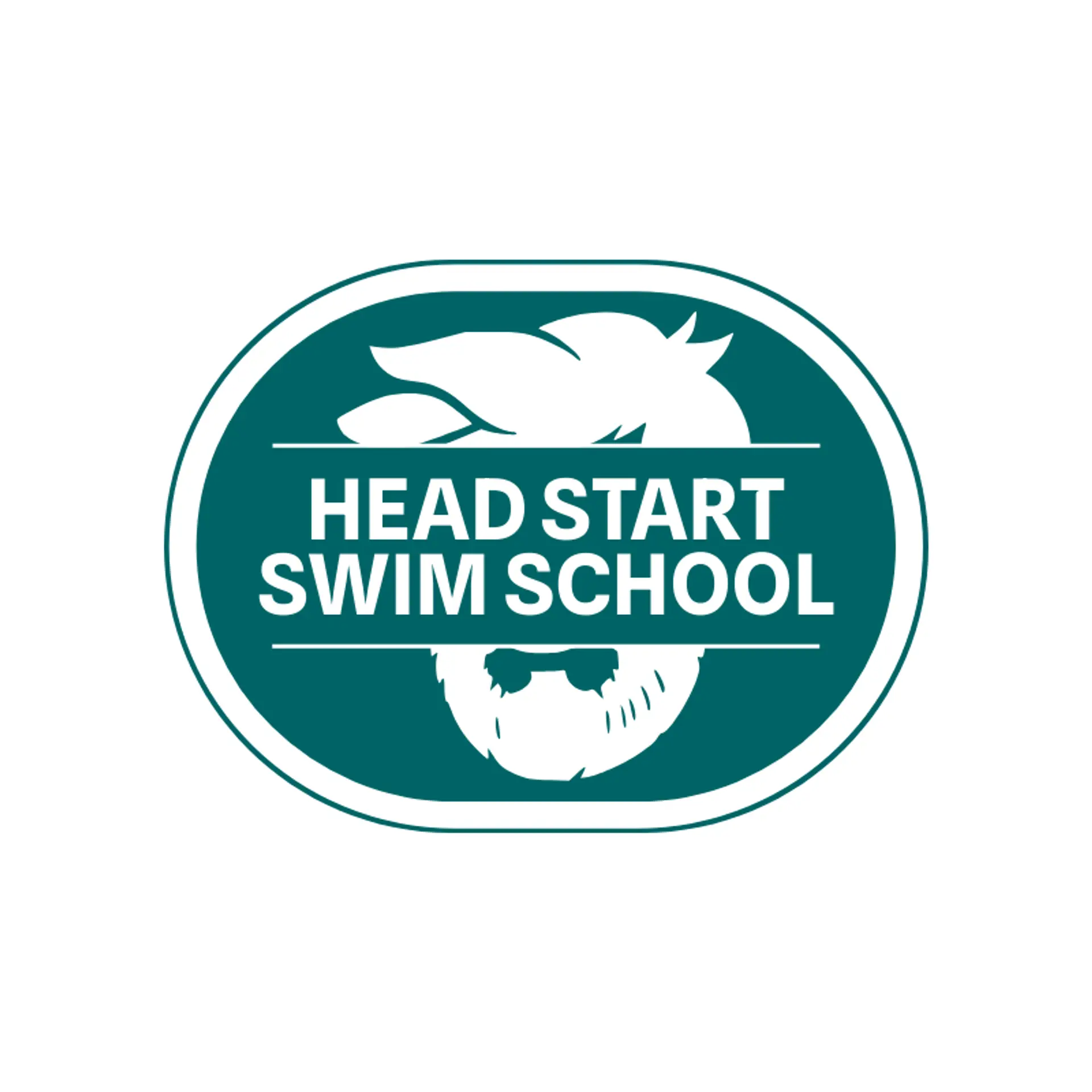 Head Start Swim School logo for head