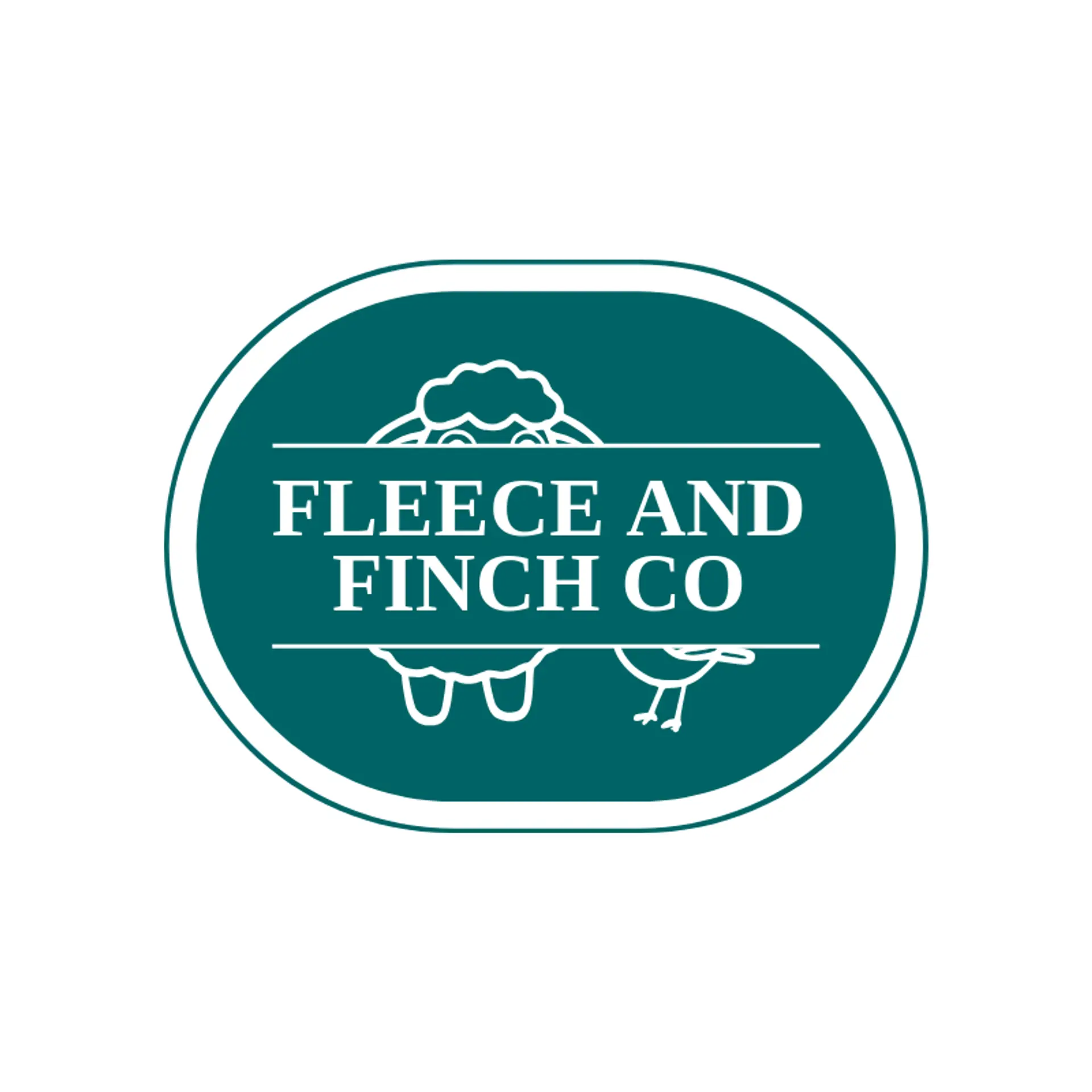 Fleece and Finch Co logo for lamb