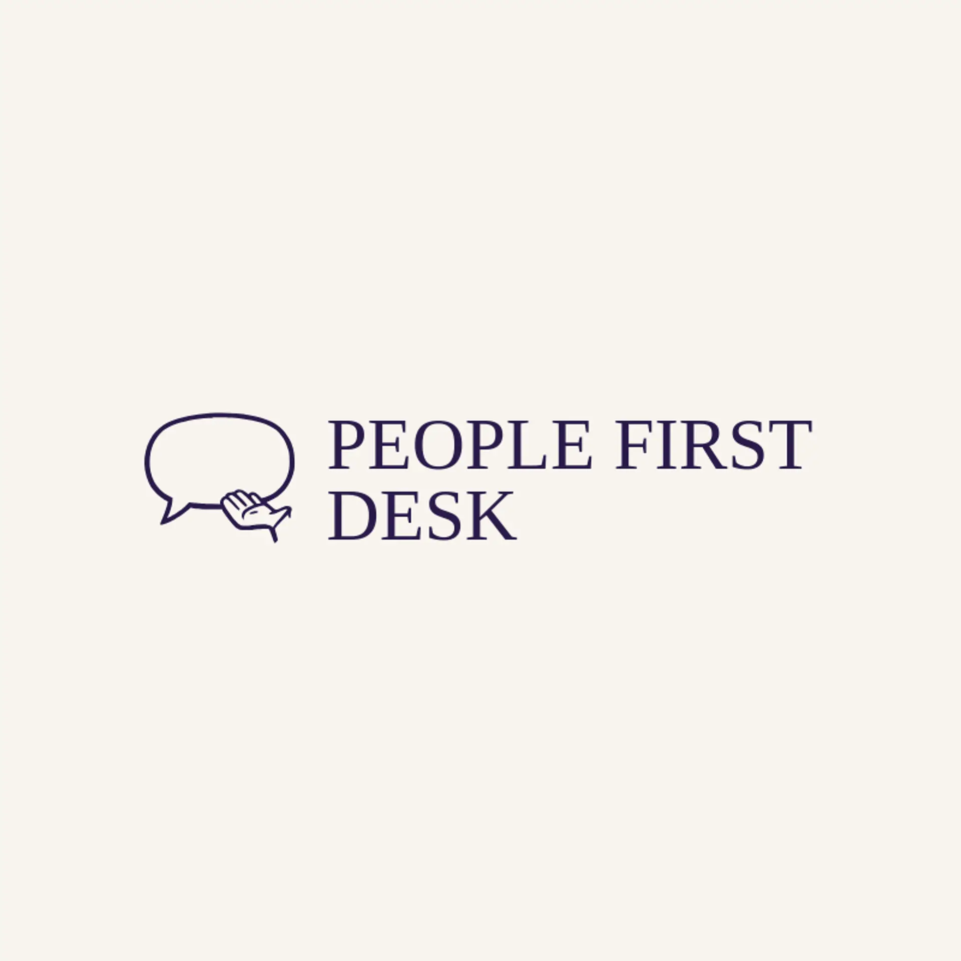 People First Desk logo for contact
