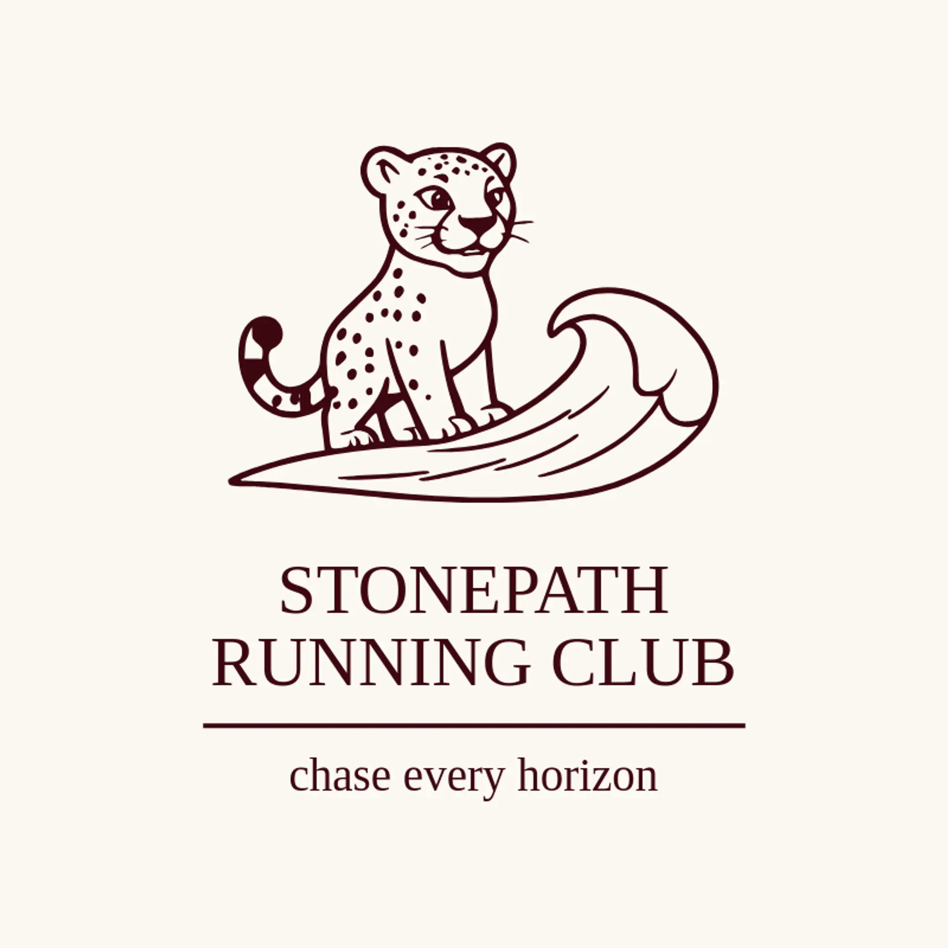 Stonepath Running Club logo for puma