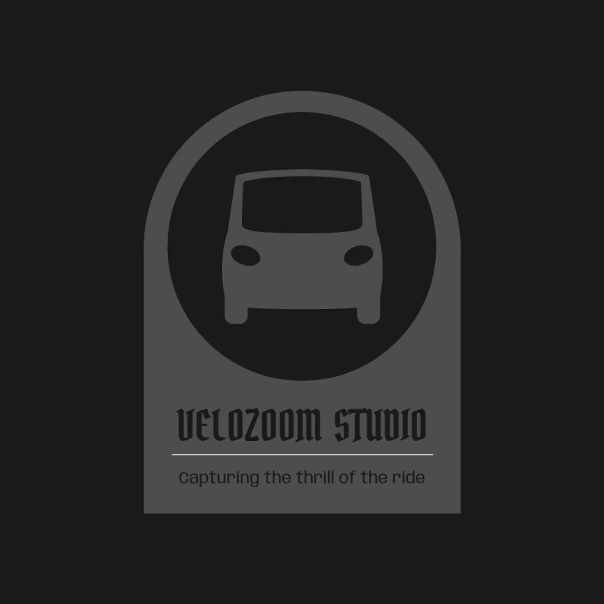 VeloZoom Studio logo for car photography