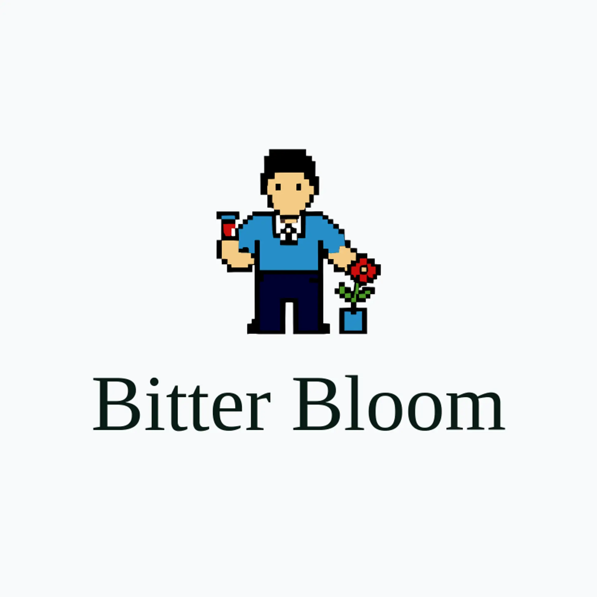 Bitter Bloom logo for bartender