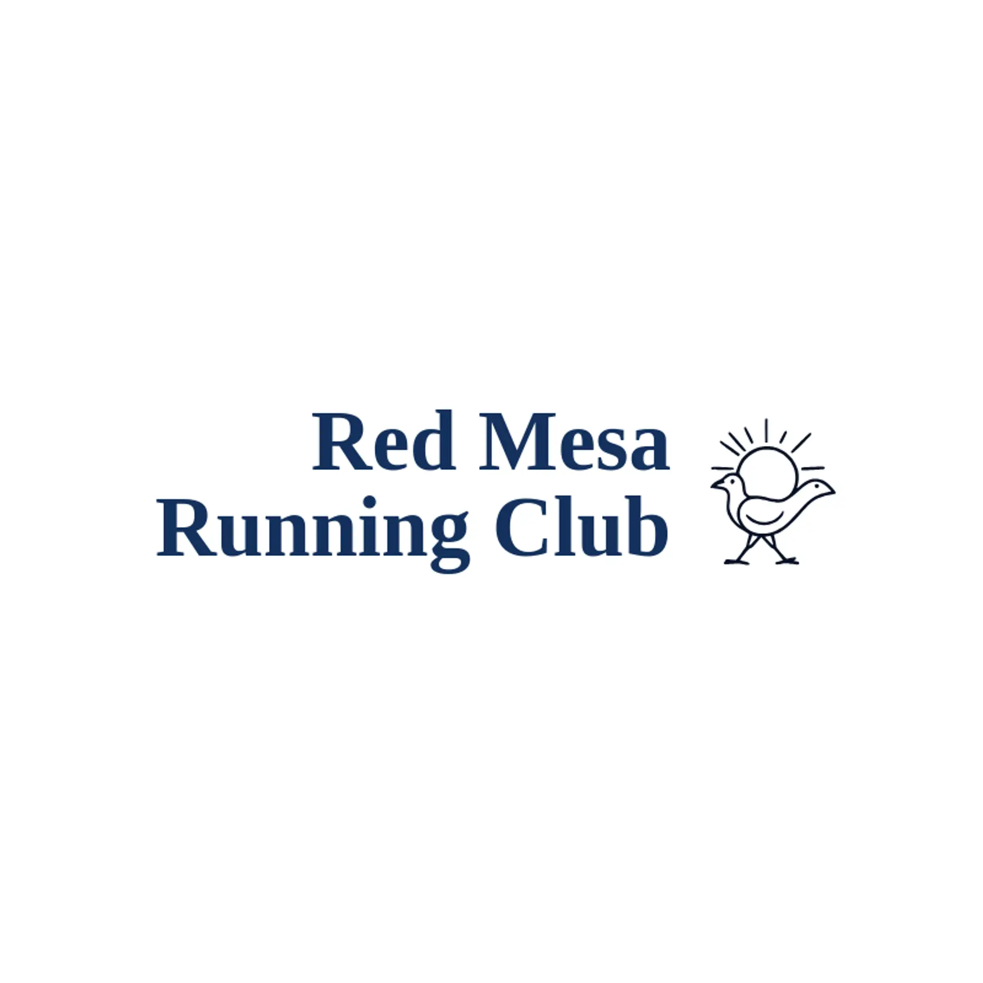 Red Mesa Running Club logo for Desert