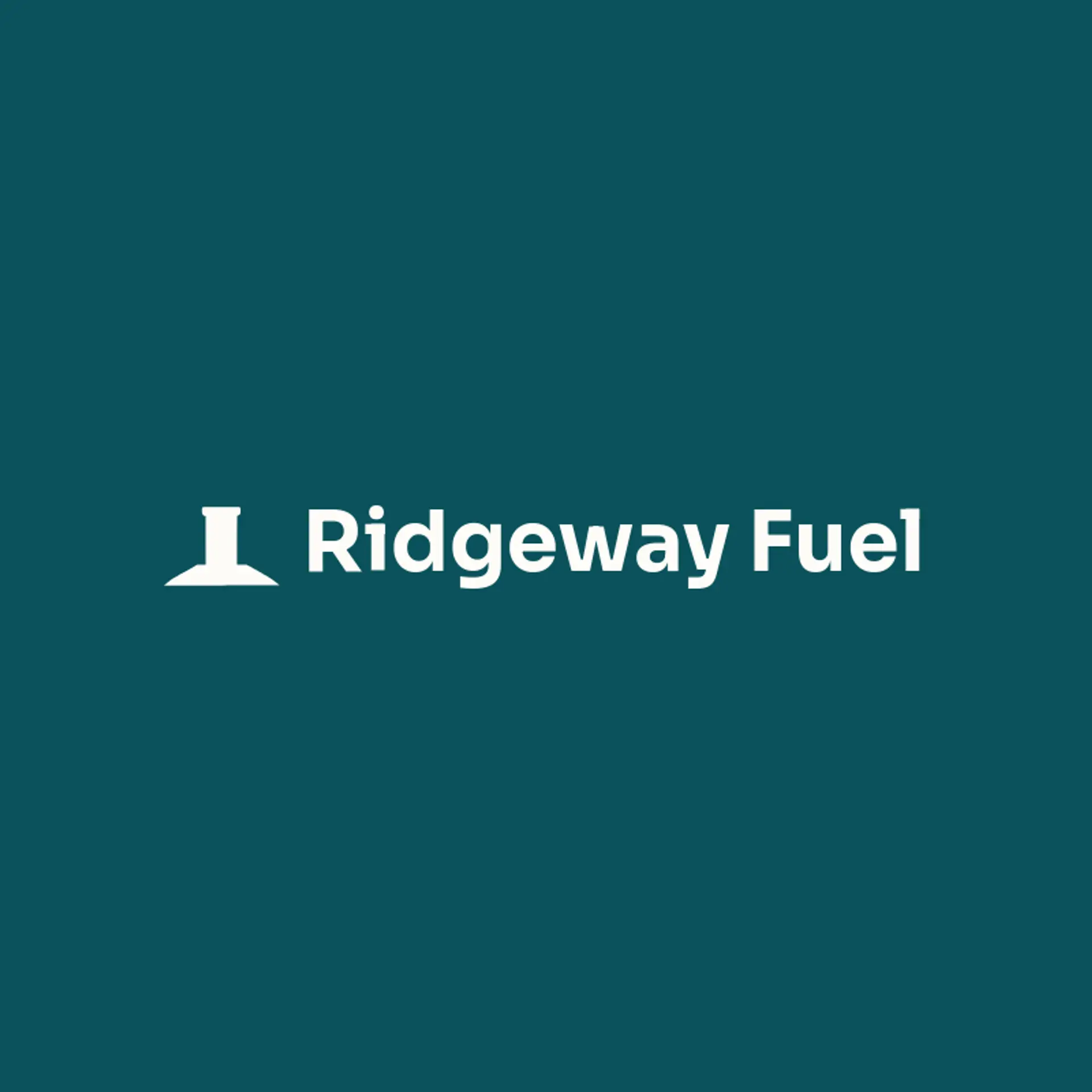 Ridgeway Fuel logo for petrol