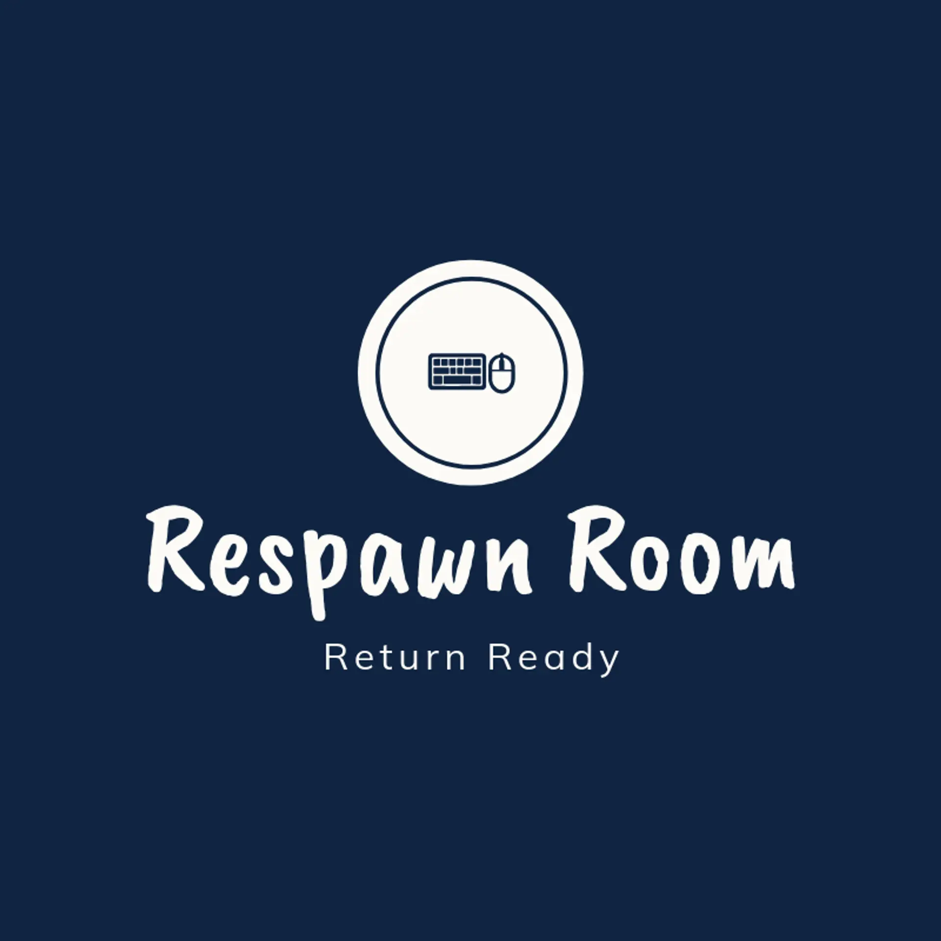 Respawn Room logo for gamer