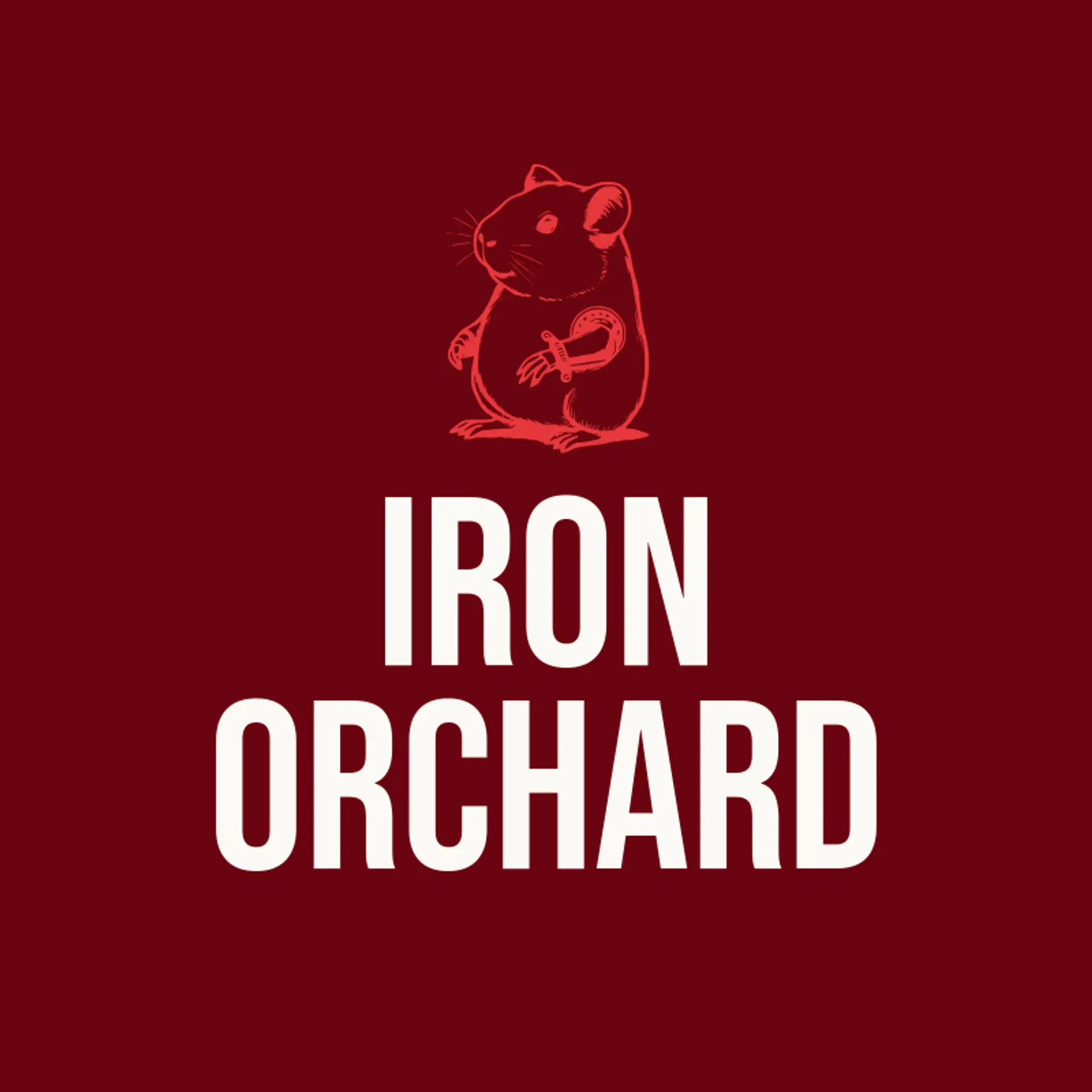 Iron Orchard logo for cyborg