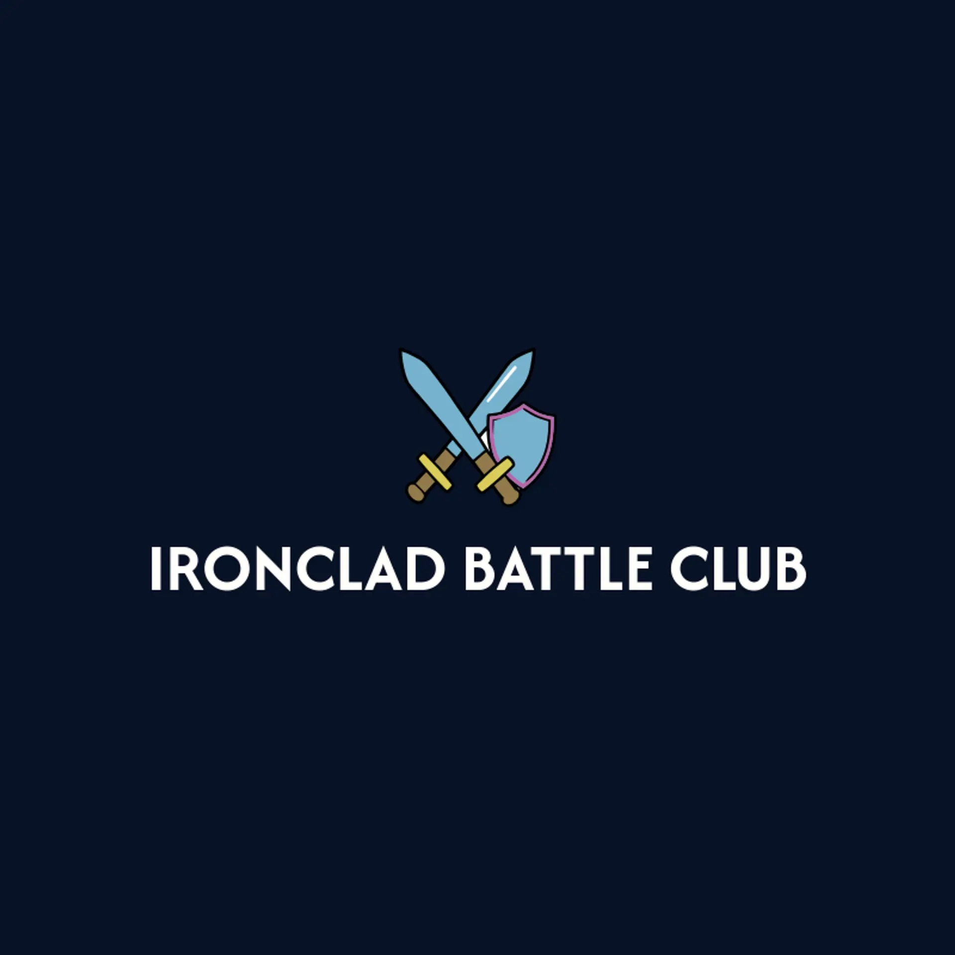 Ironclad Battle Club logo for battle