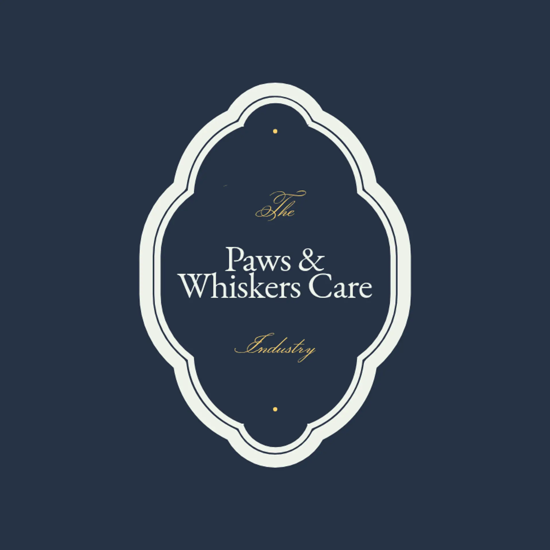 Happy Paws Pet Sitting logo for pet sitting