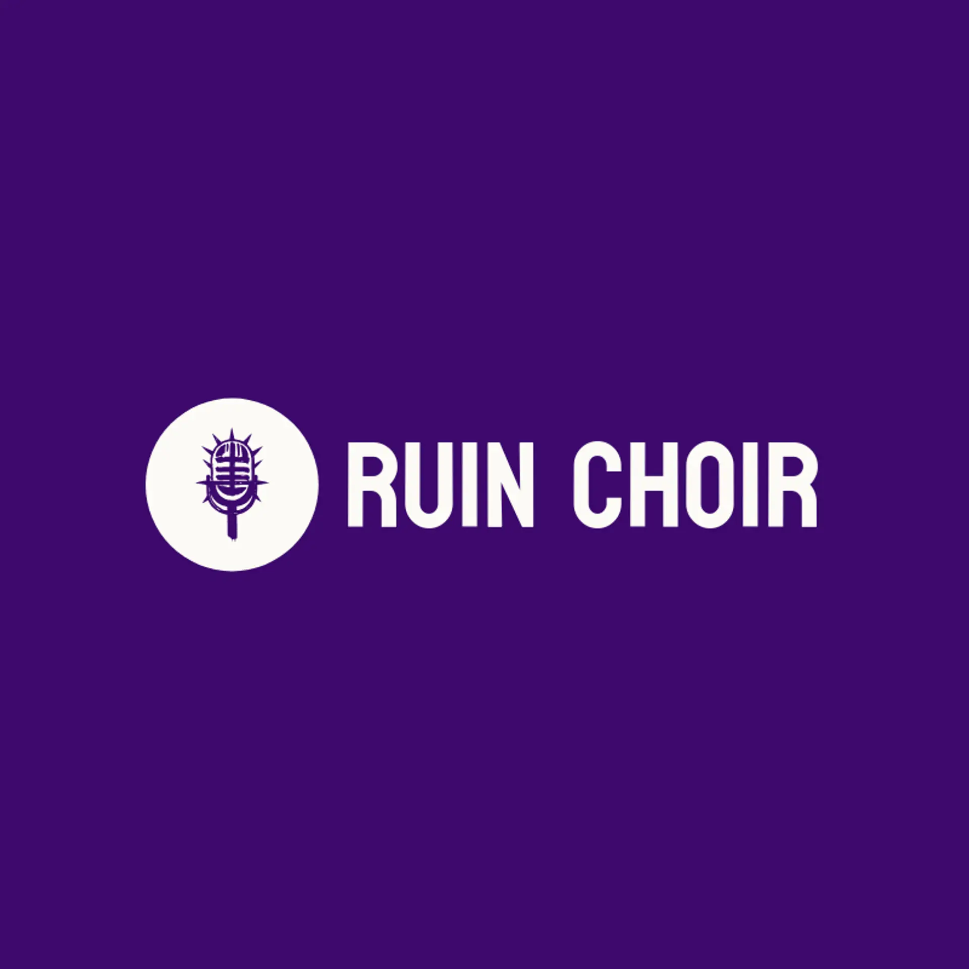 Ruin Choir logo for death metal