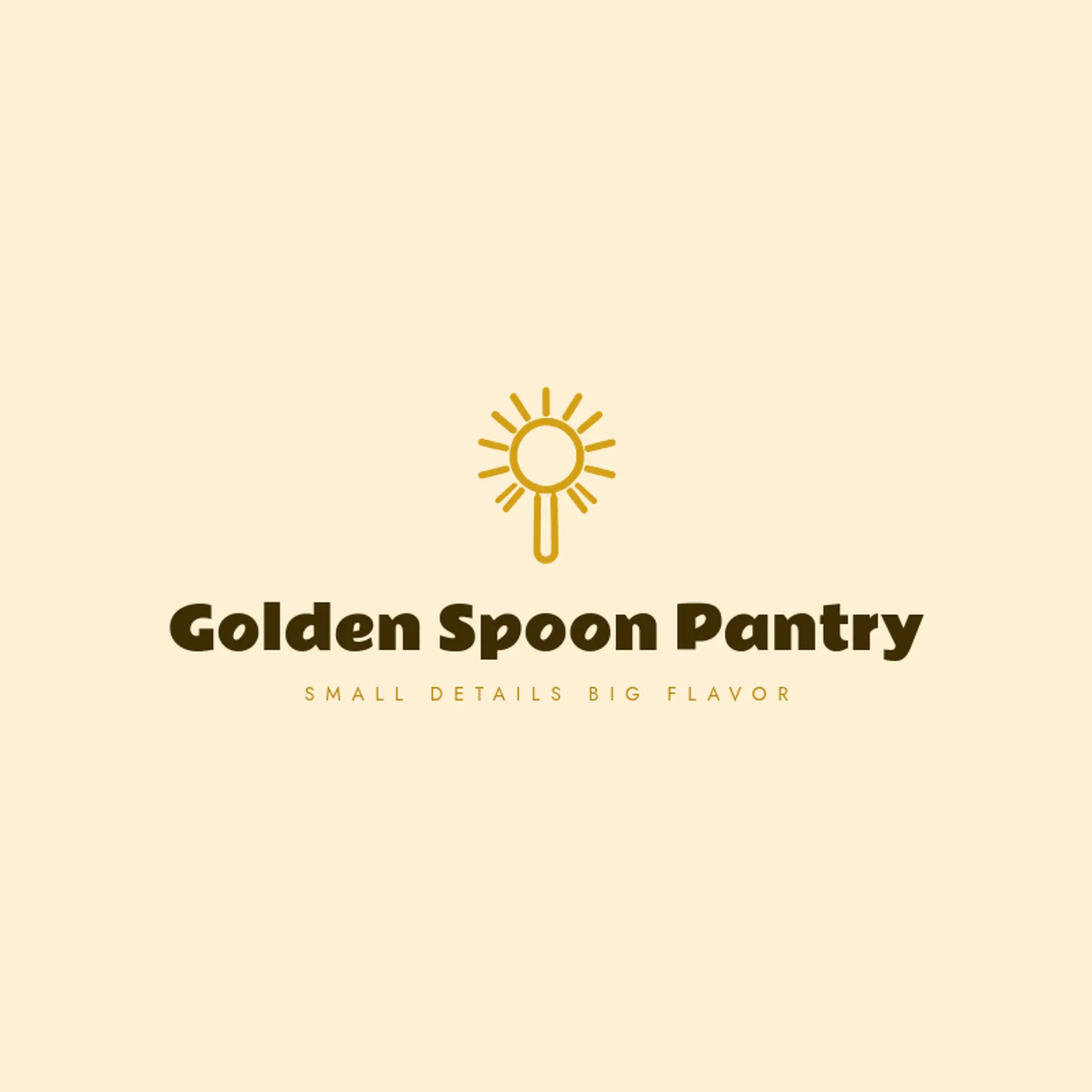 Golden Spoon Pantry logo for chef