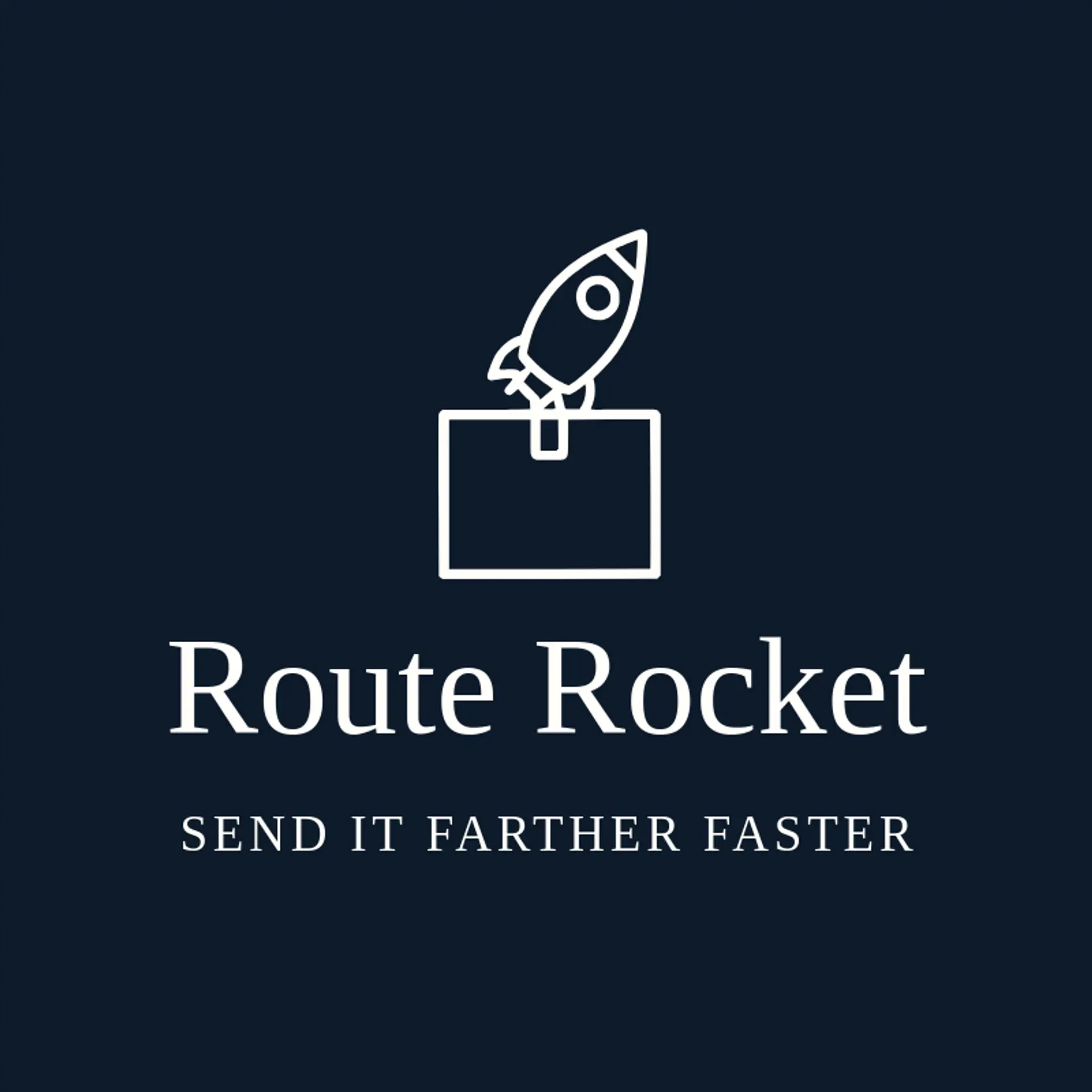 Route Rocket logo for shipping