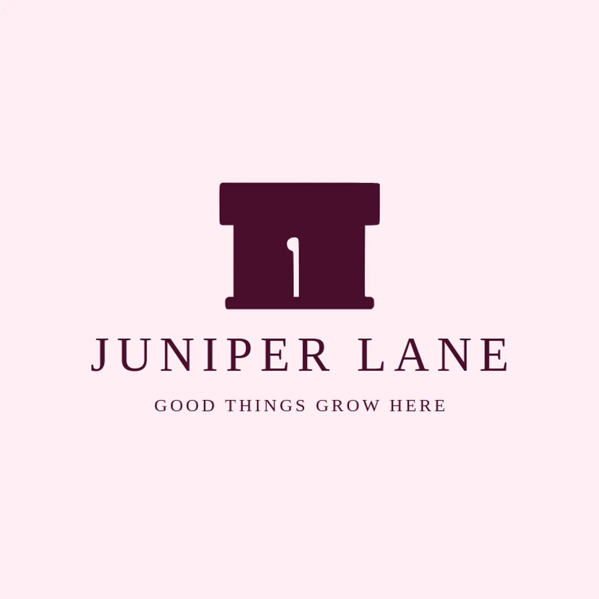 Juniper Lane logo for small business
