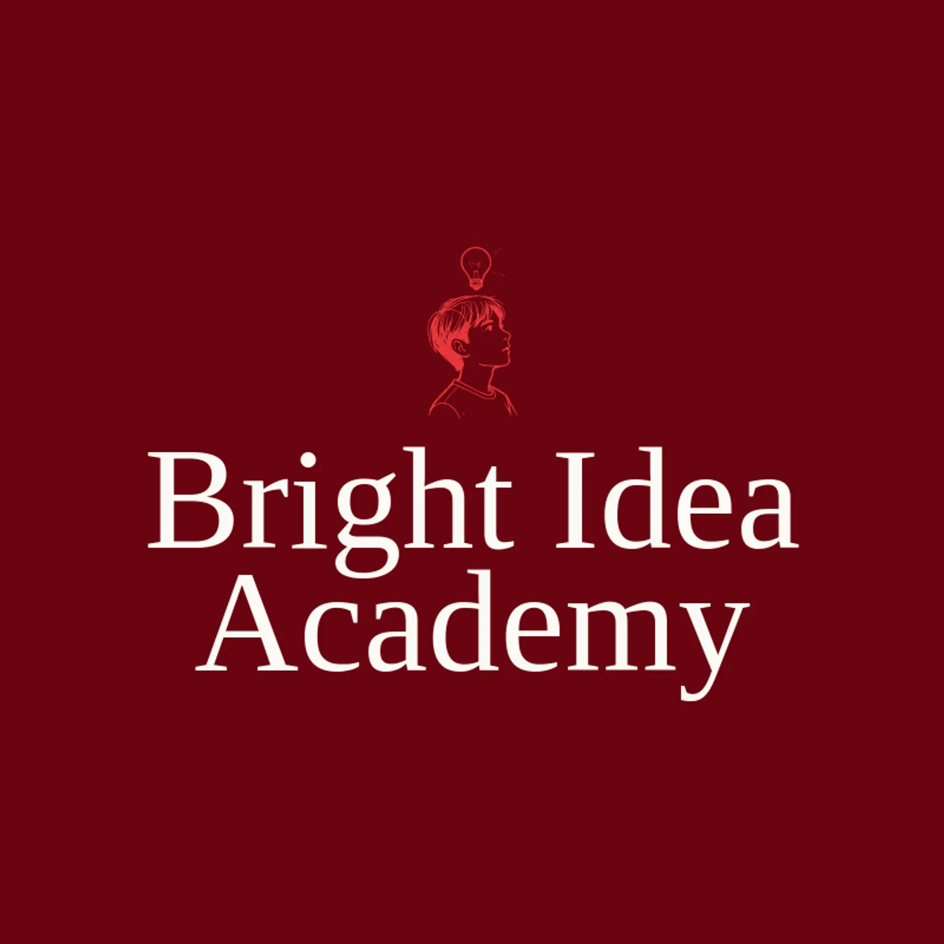 Bright Idea Academy logo for student
