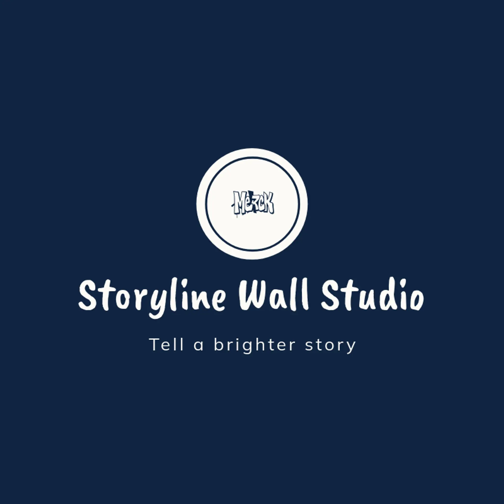Storyline Wall Studio logo for mural