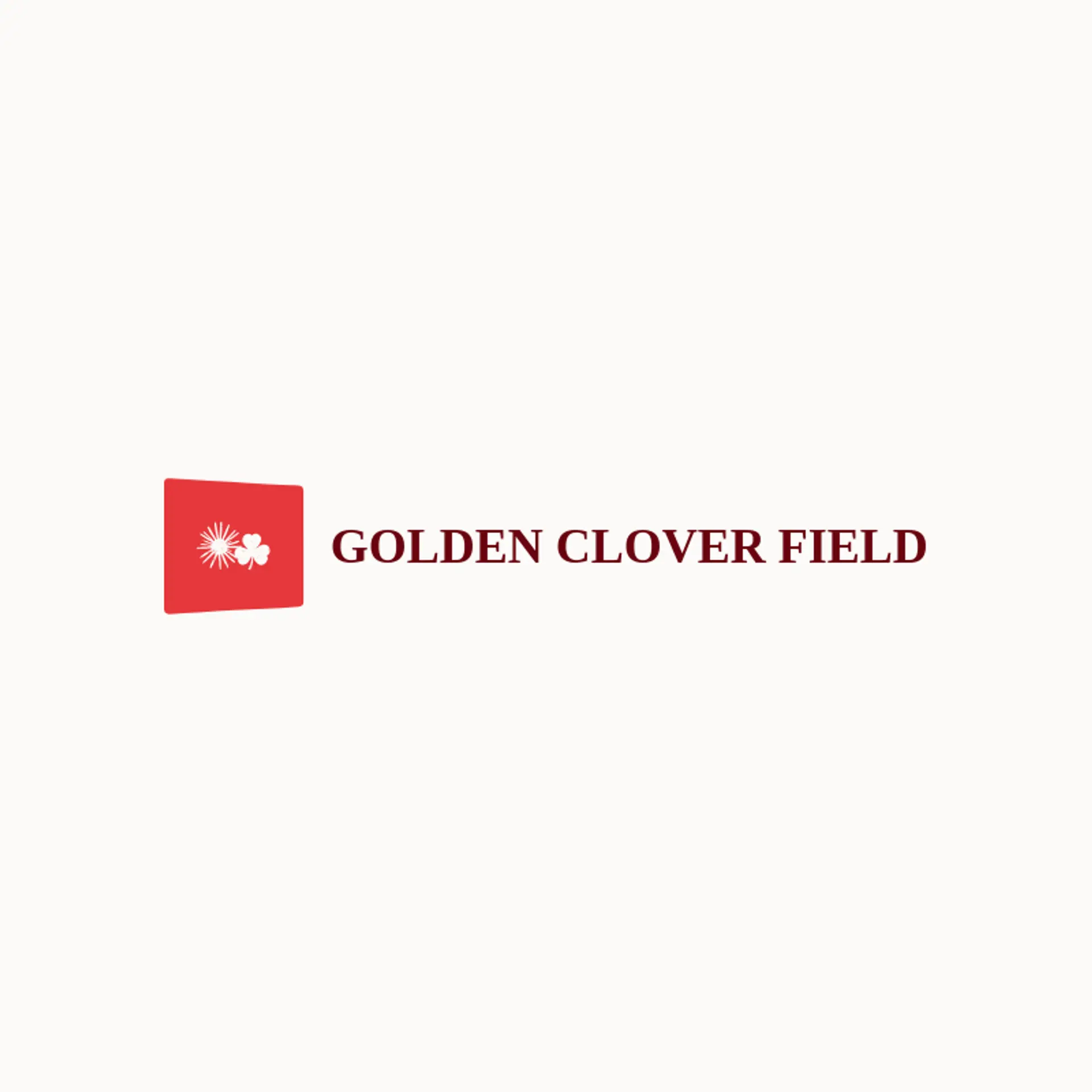 Golden Clover Field logo for clover