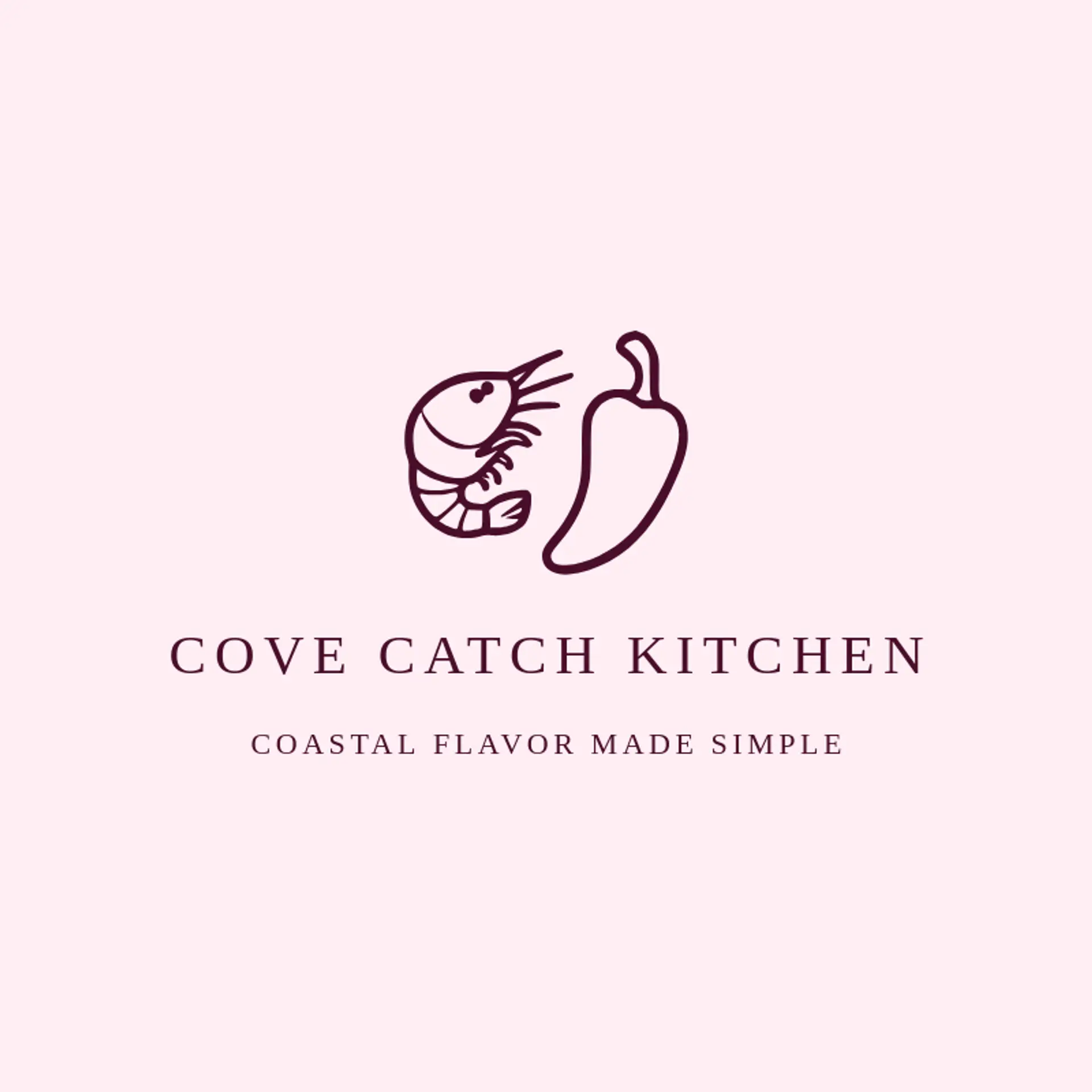 Cove Catch Kitchen logo for shrimp