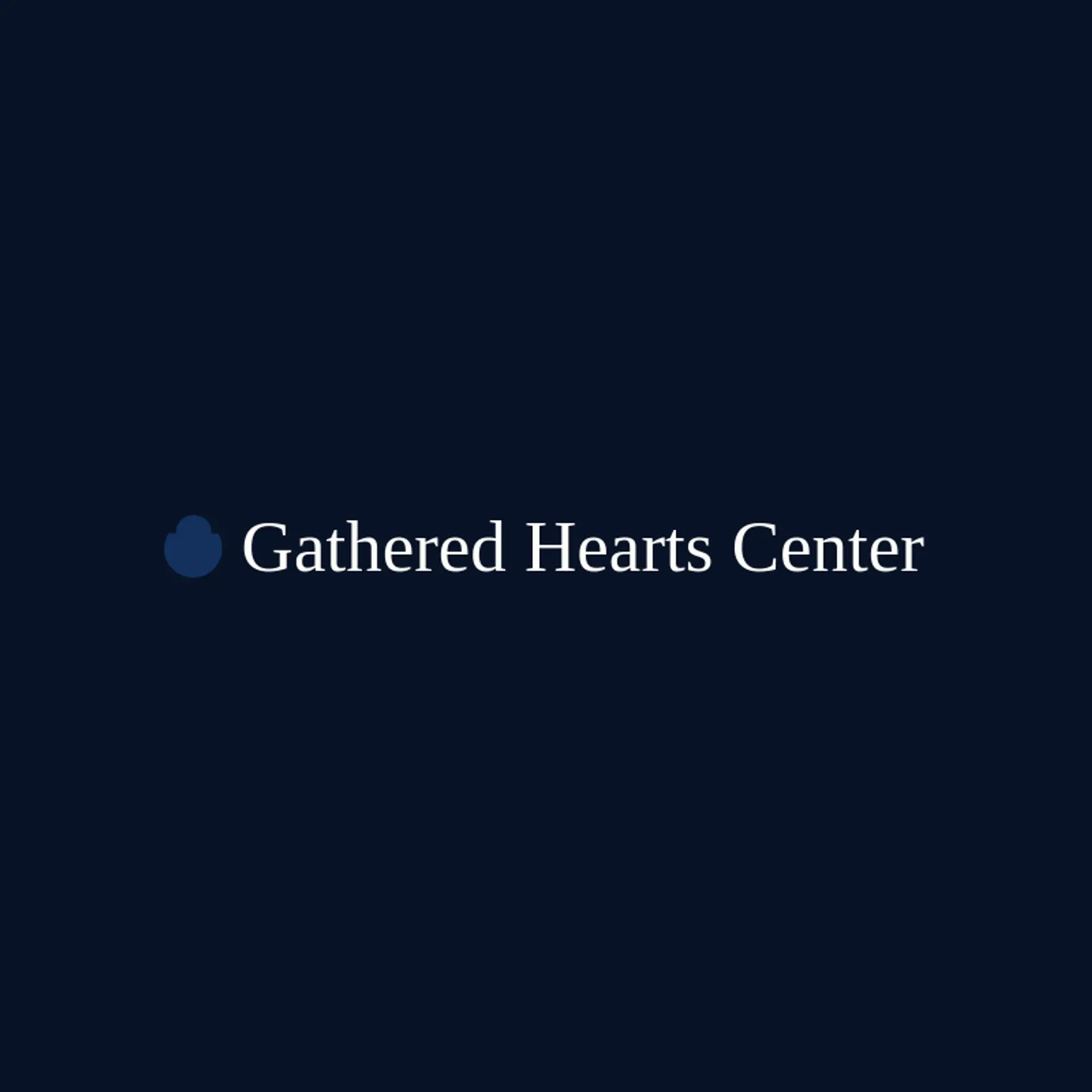 Gathered Hearts Center logo for ministry
