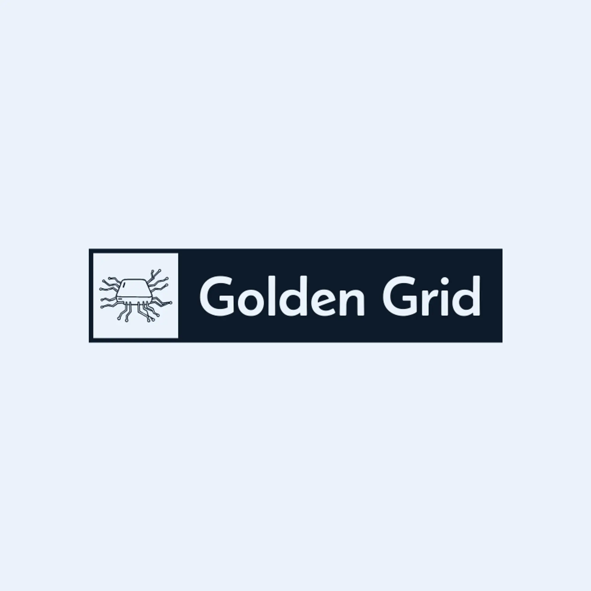 Golden Grid logo for computer