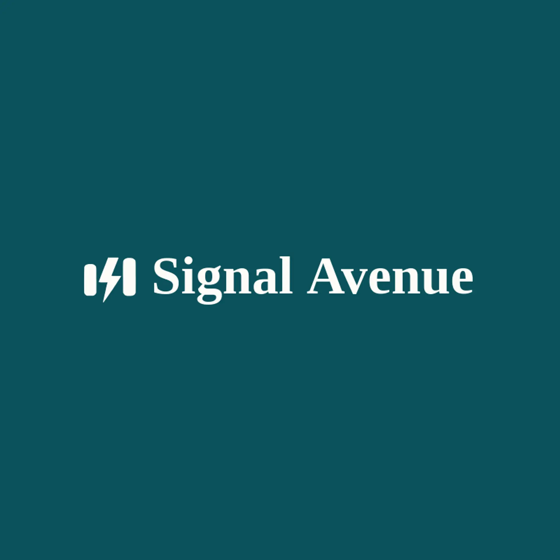Signal Avenue logo for hip hop