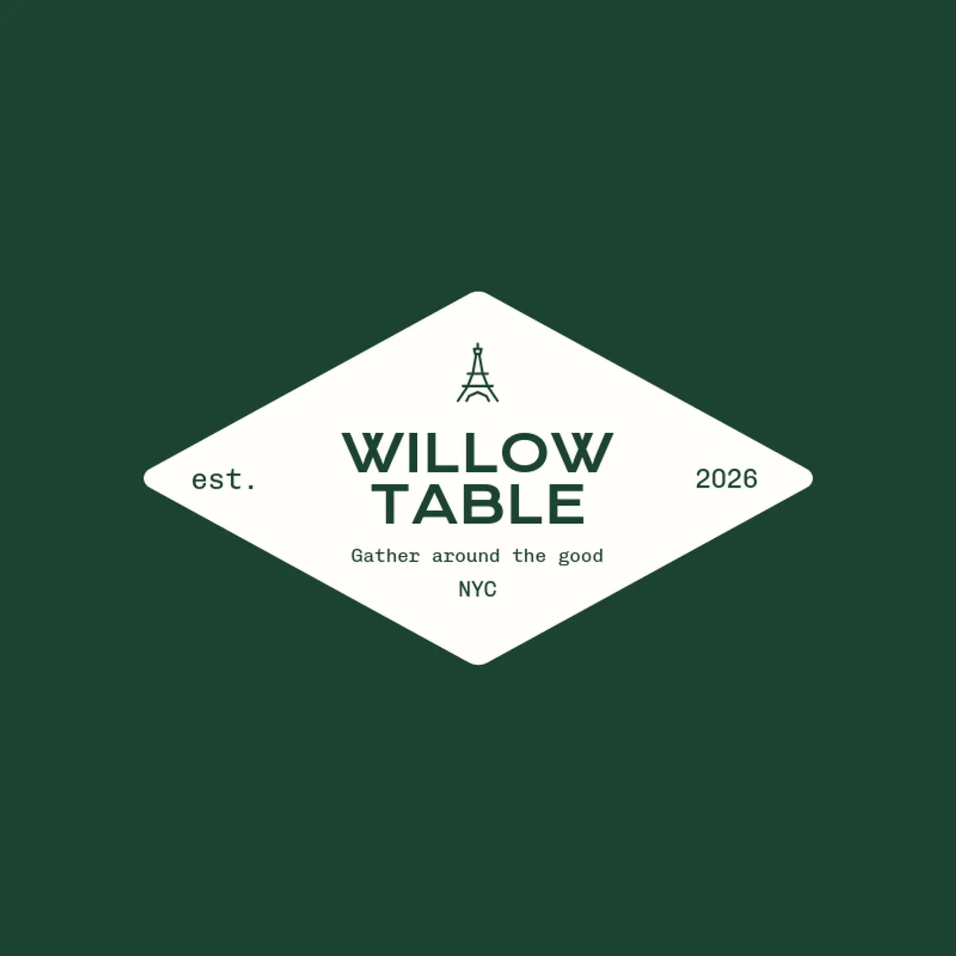 Willow Table logo for france