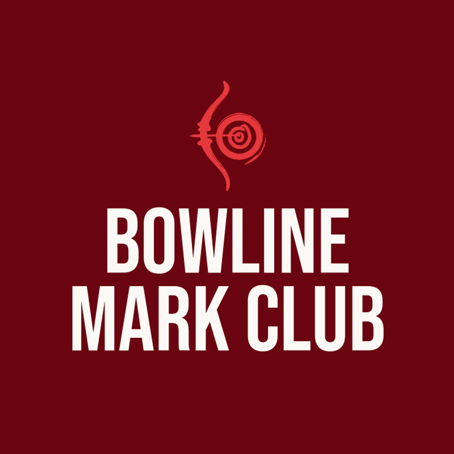 Bowline Mark Club logo for bullseye