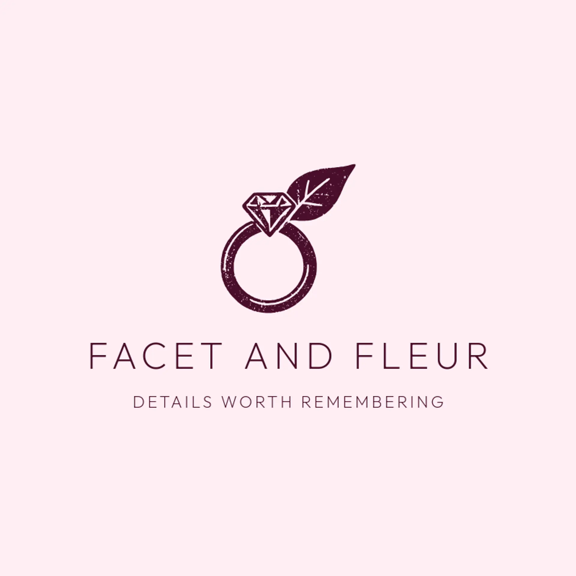 Facet And Fleur logo for engagement
