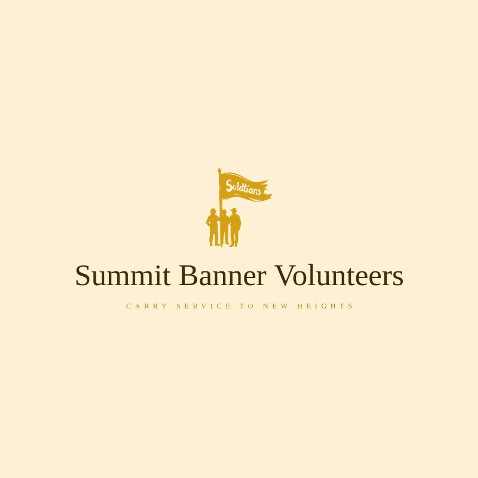 Summit Banner Volunteers logo for militia