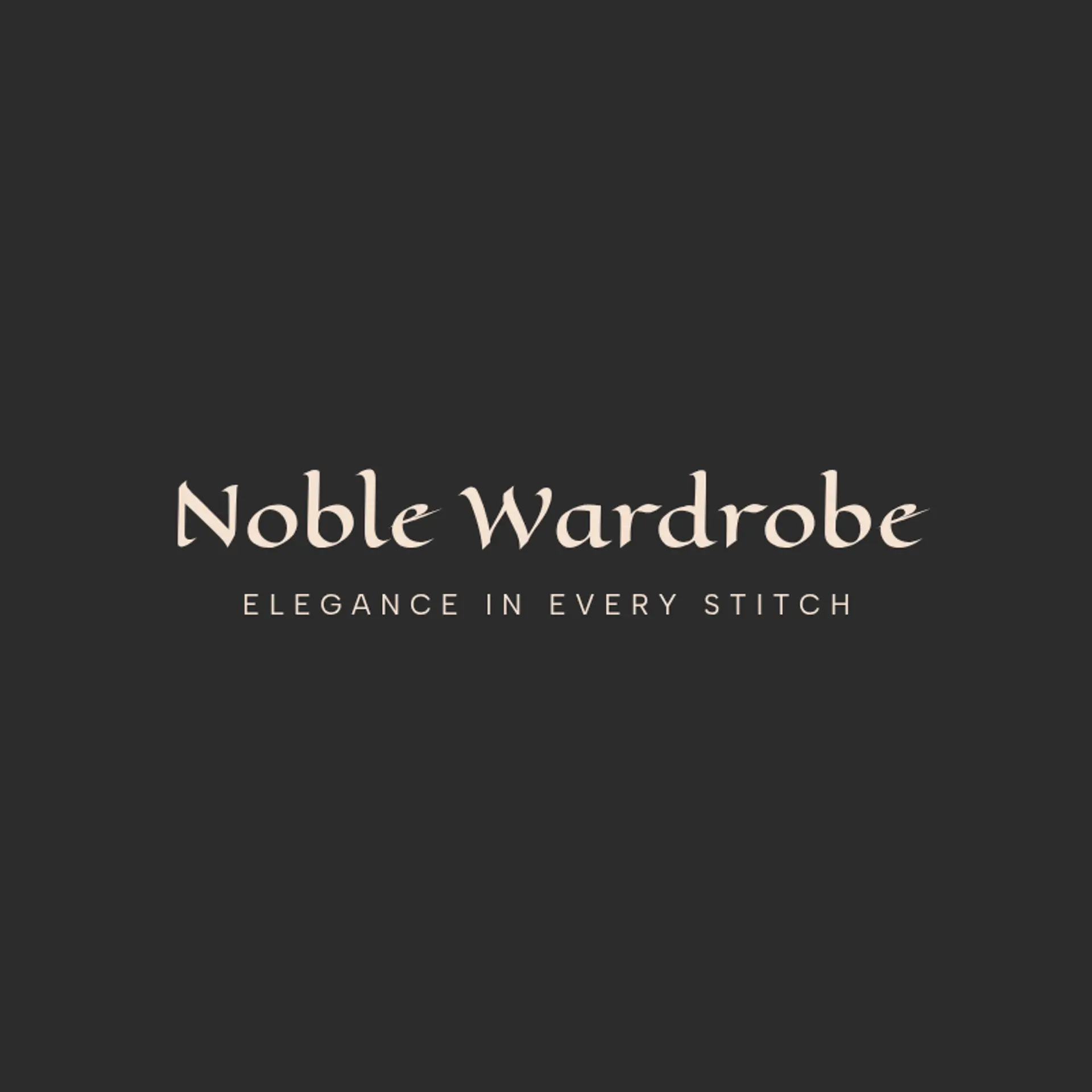 Noble Wardrobe logo for classic fashion