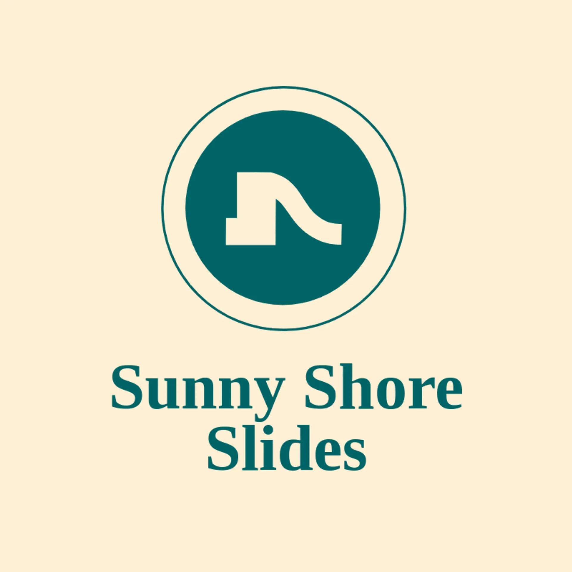 Sunny Shore Slides logo for water park