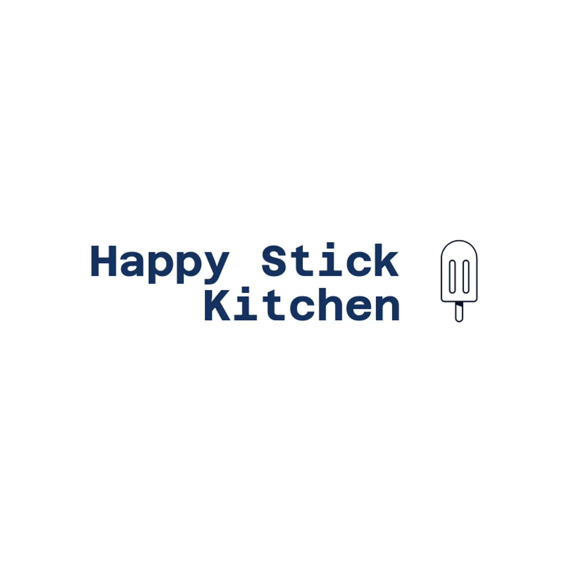 Happy Stick Kitchen logo for popsicle