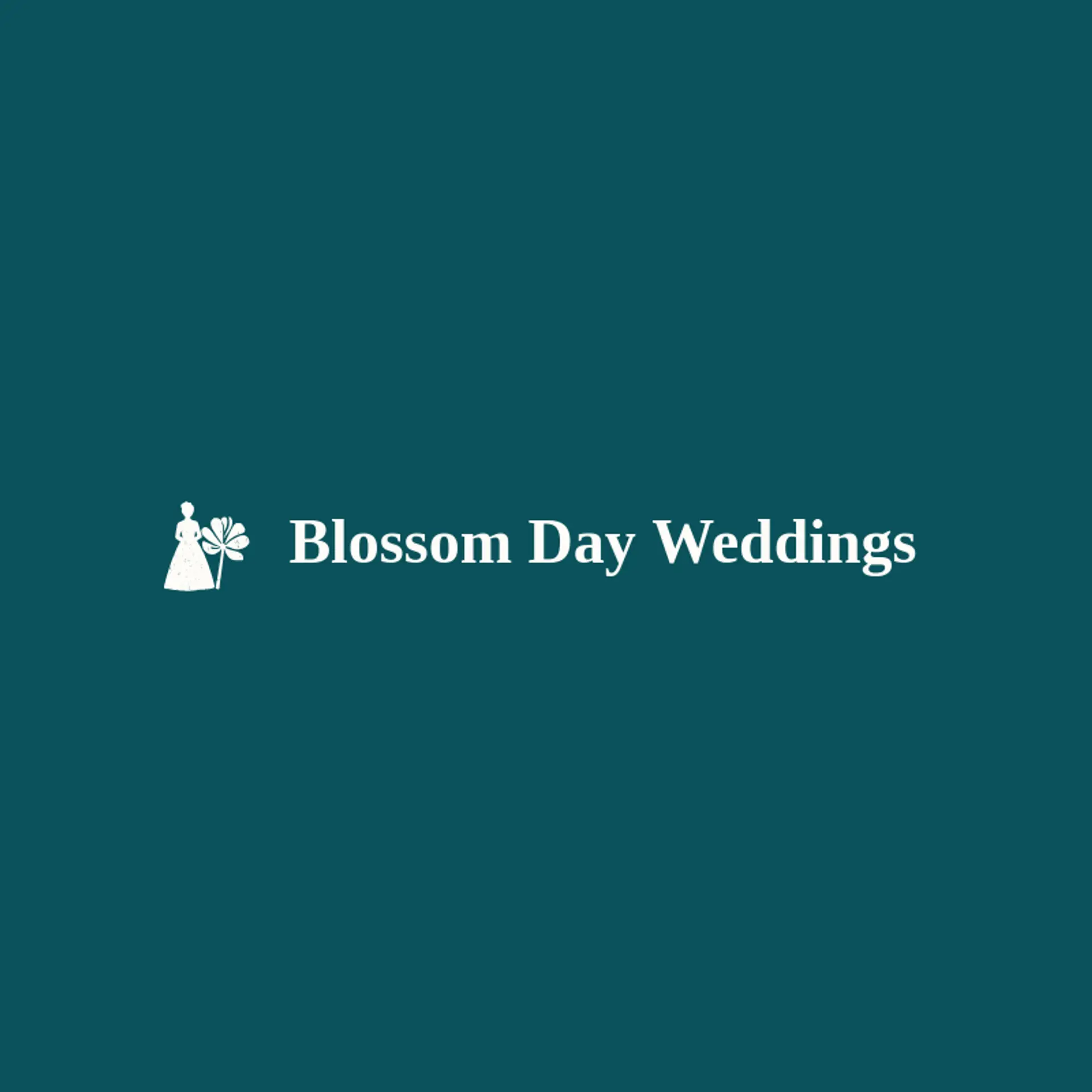 Blossom Day Weddings logo for bride