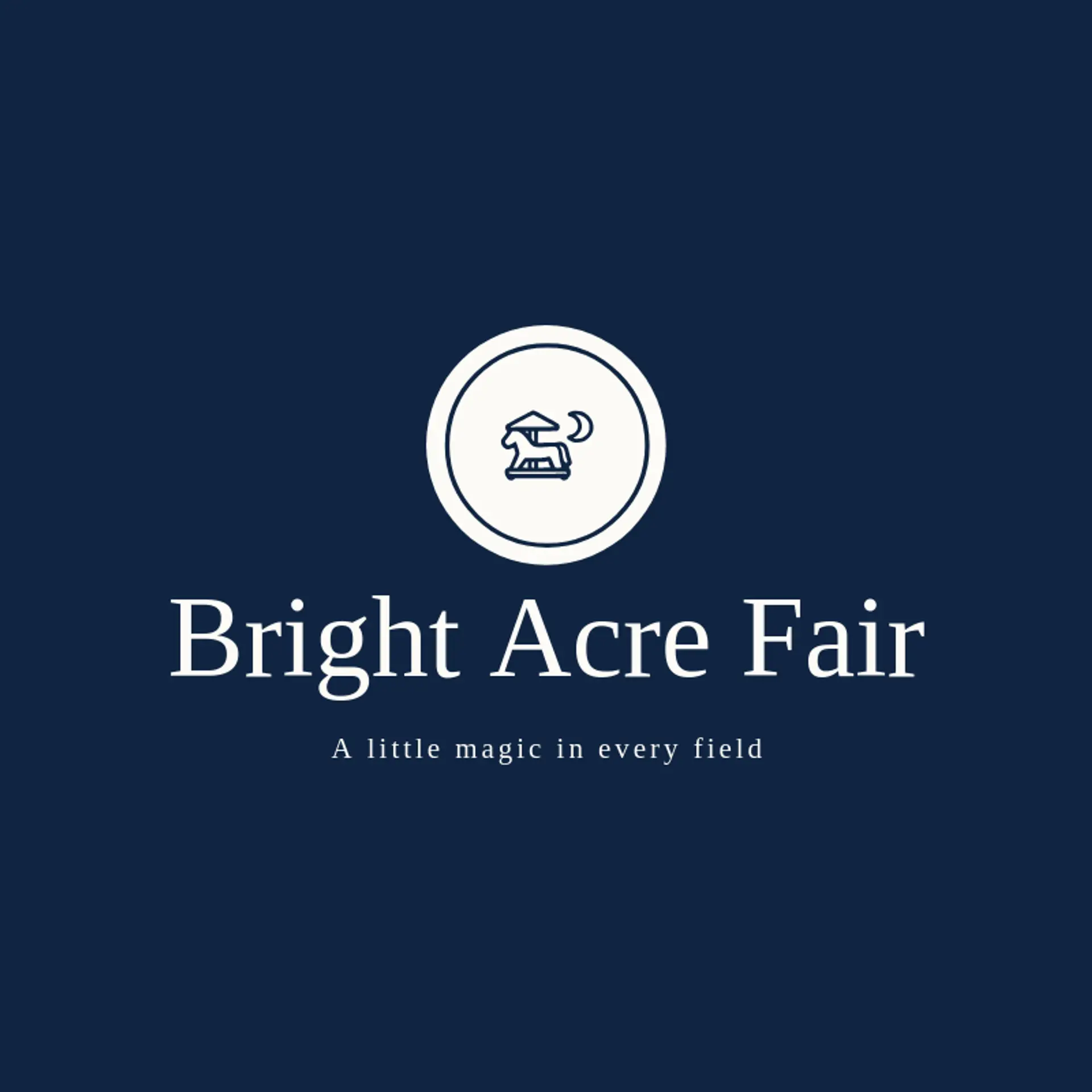 Bright Acre Fair logo for fair
