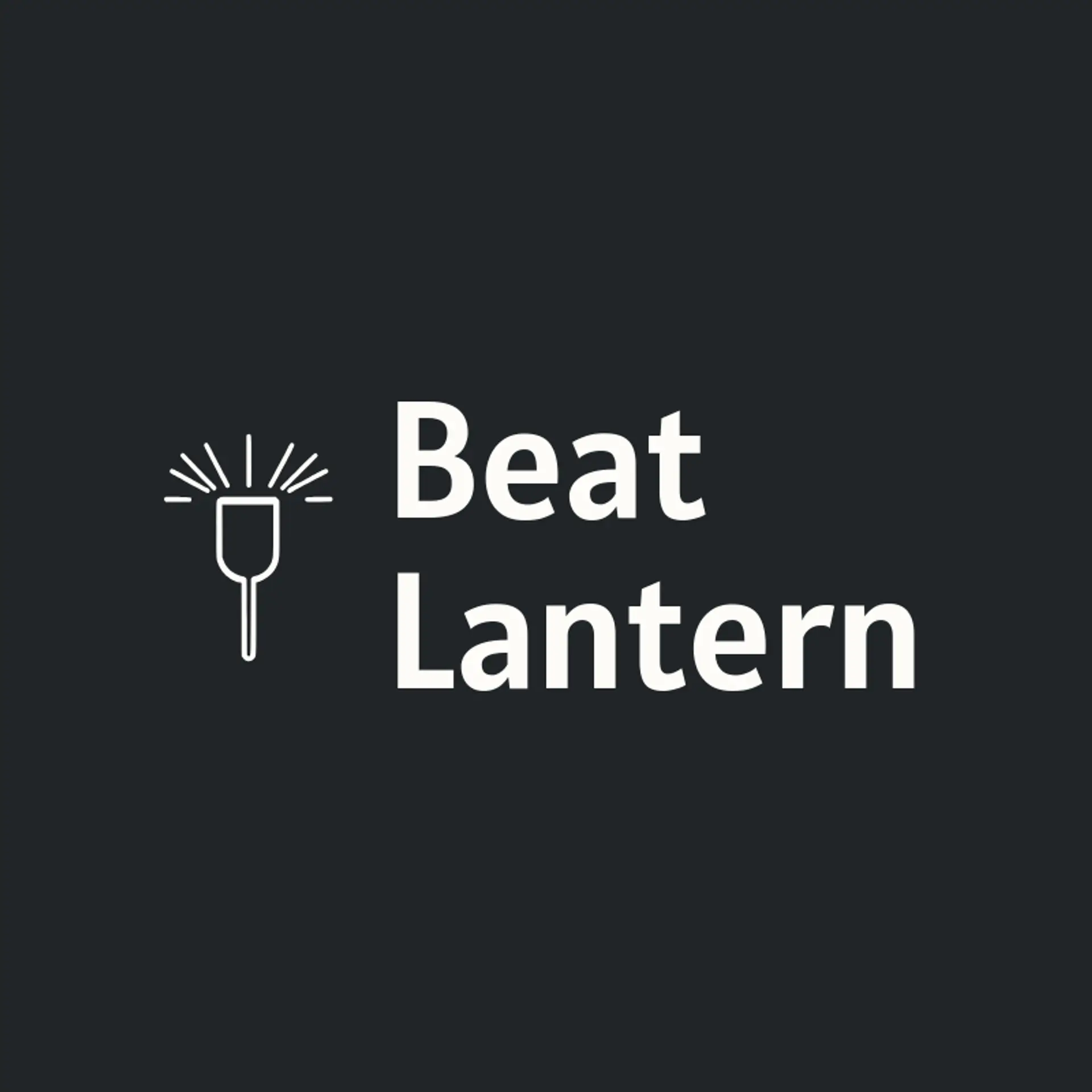 Beat Lantern logo for sound