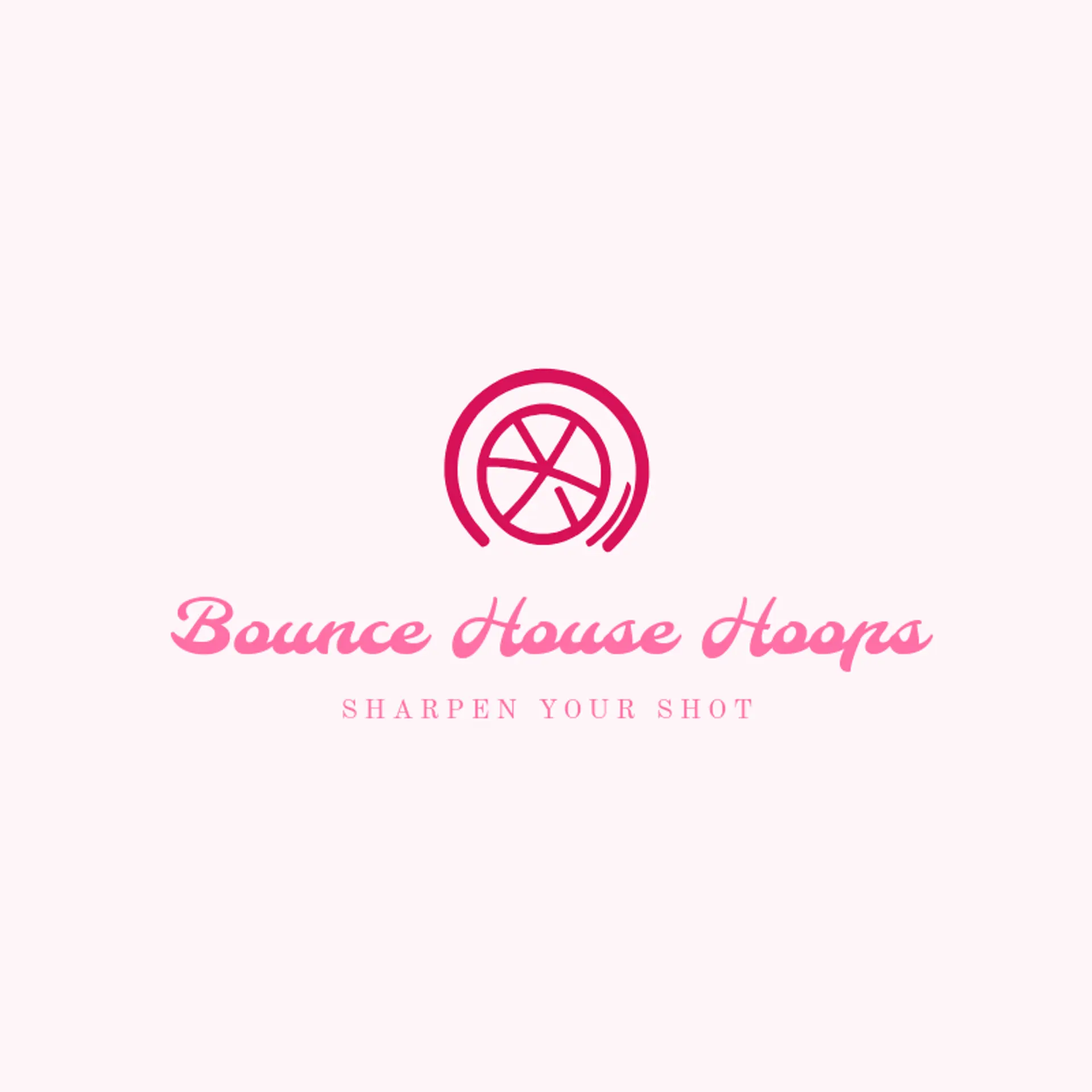 Bounce House Hoops logo for basketball