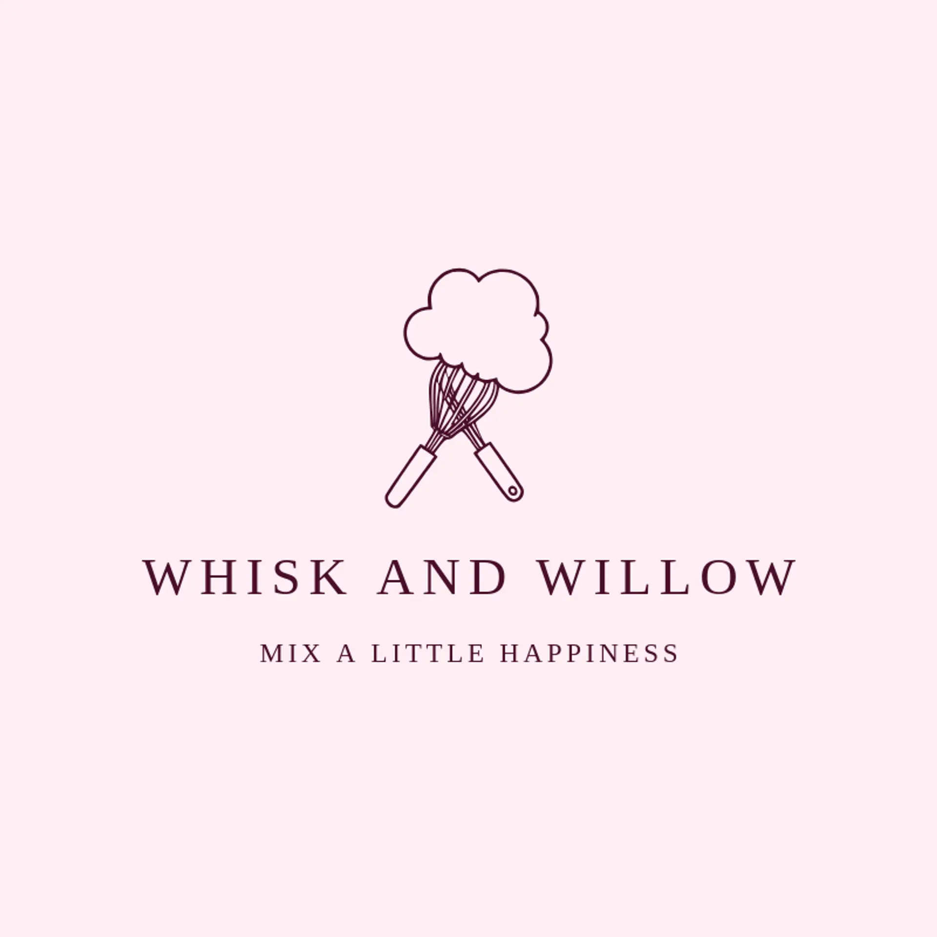 Whisk And Willow logo for baking