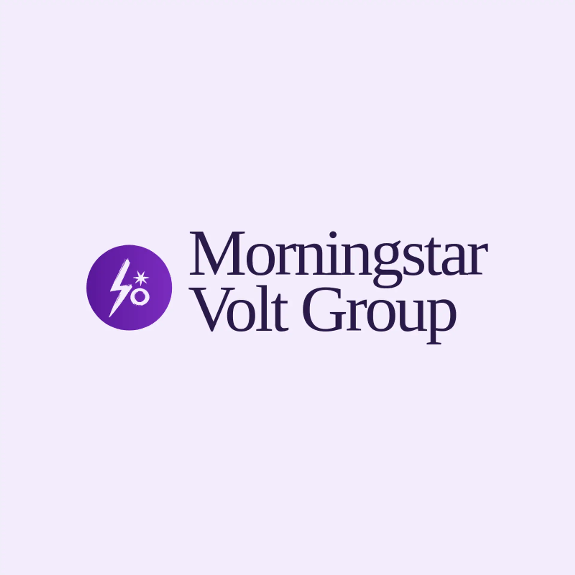 Morningstar Volt Group logo for electricity