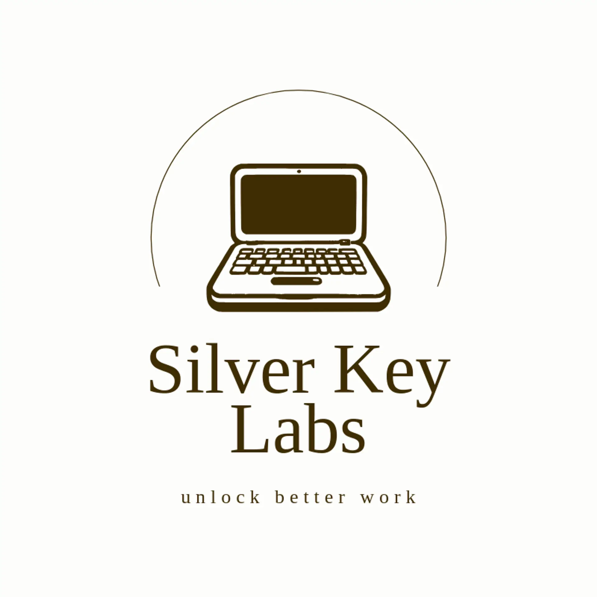 Silver Key Labs logo for laptop