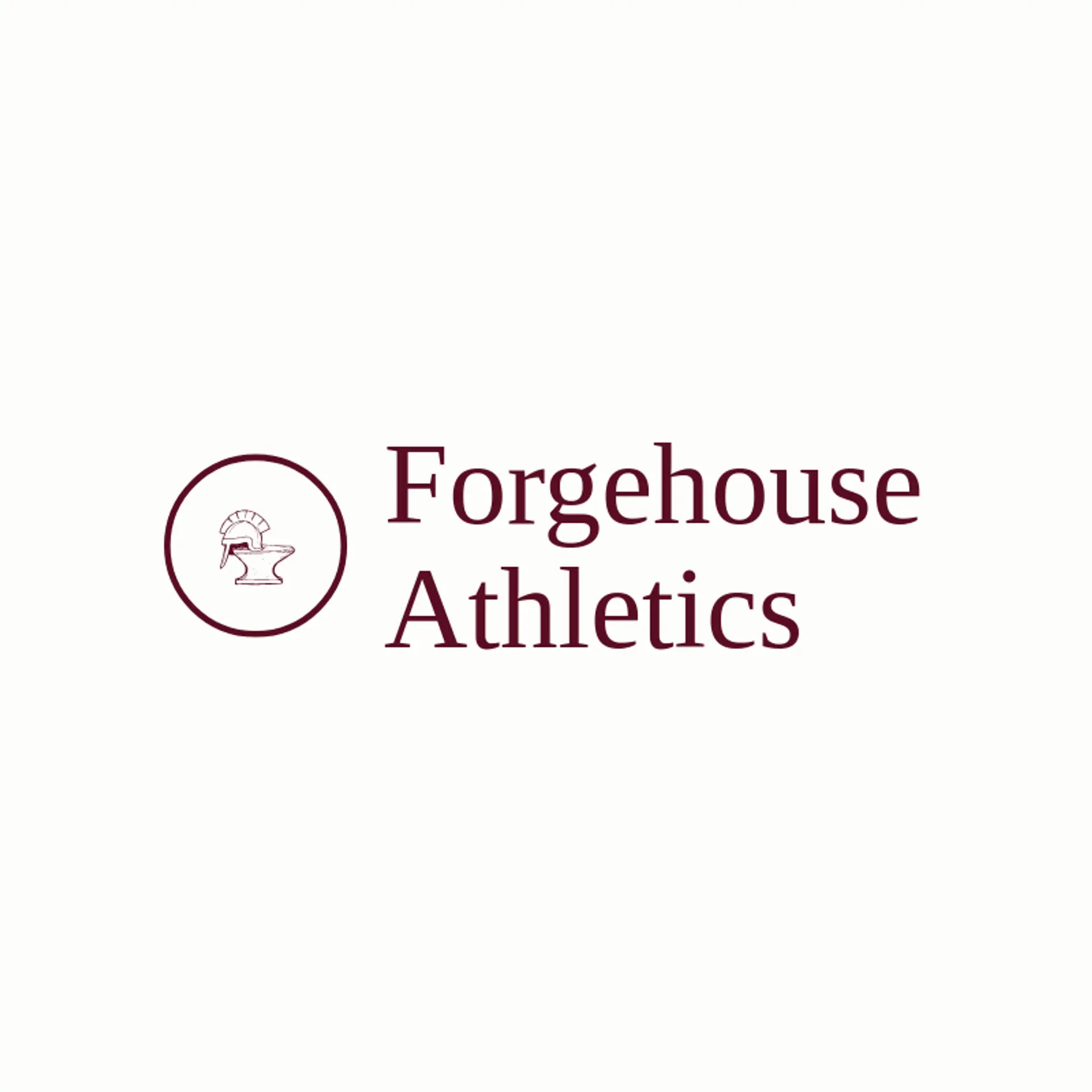 Forgehouse Athletics logo for spartan